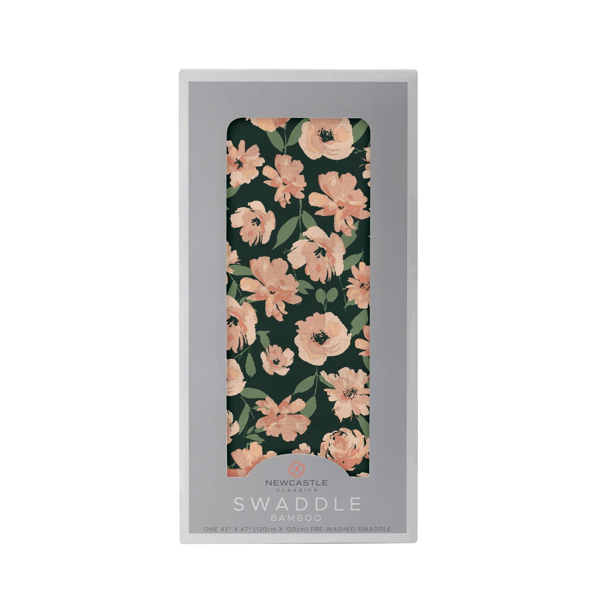 Newcastle Classics- Canyon Sunset Flowers Bamboo Swaddle