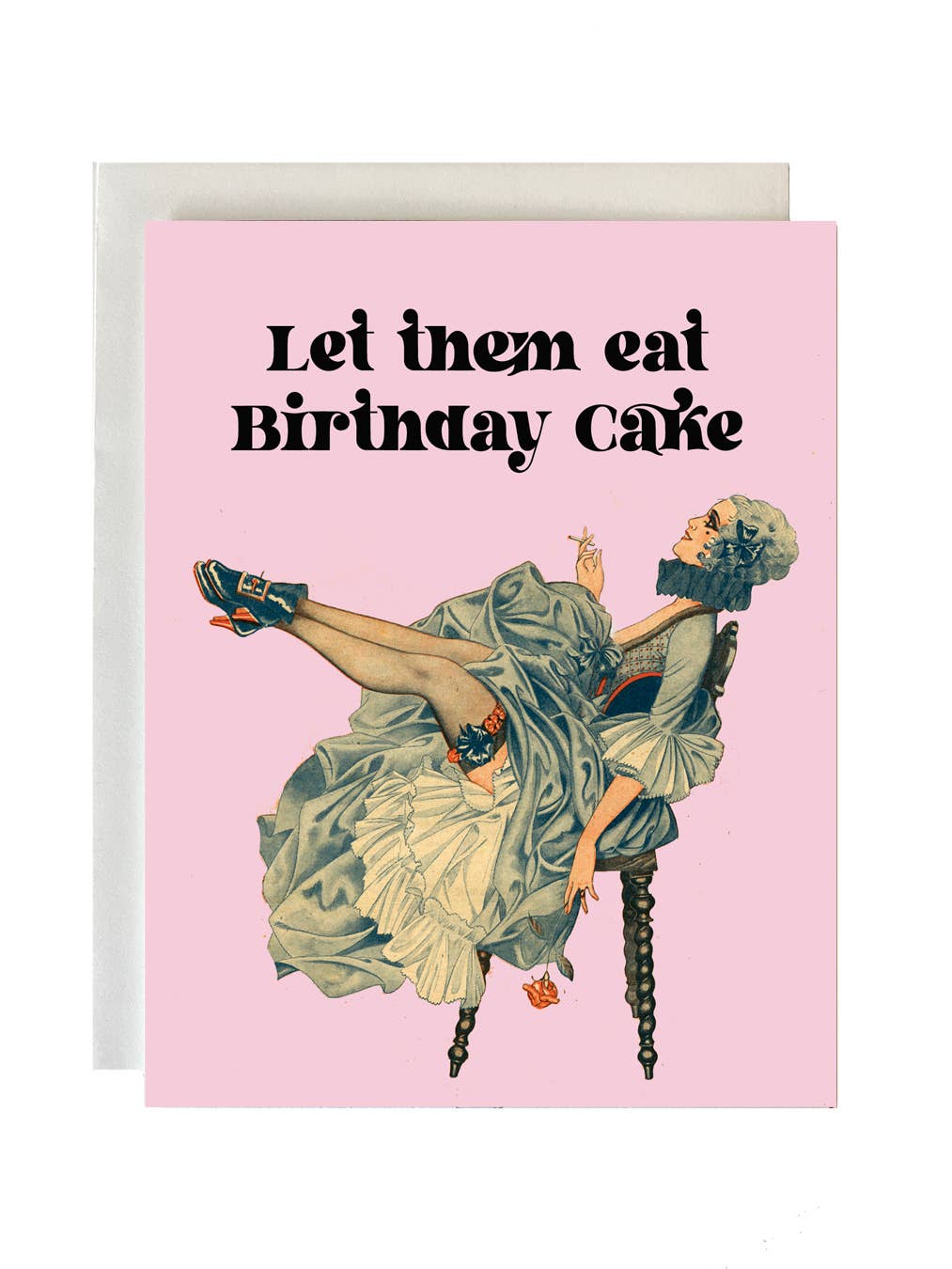 The Twentieth- Let them Eat Birthday Cake Rococo Card