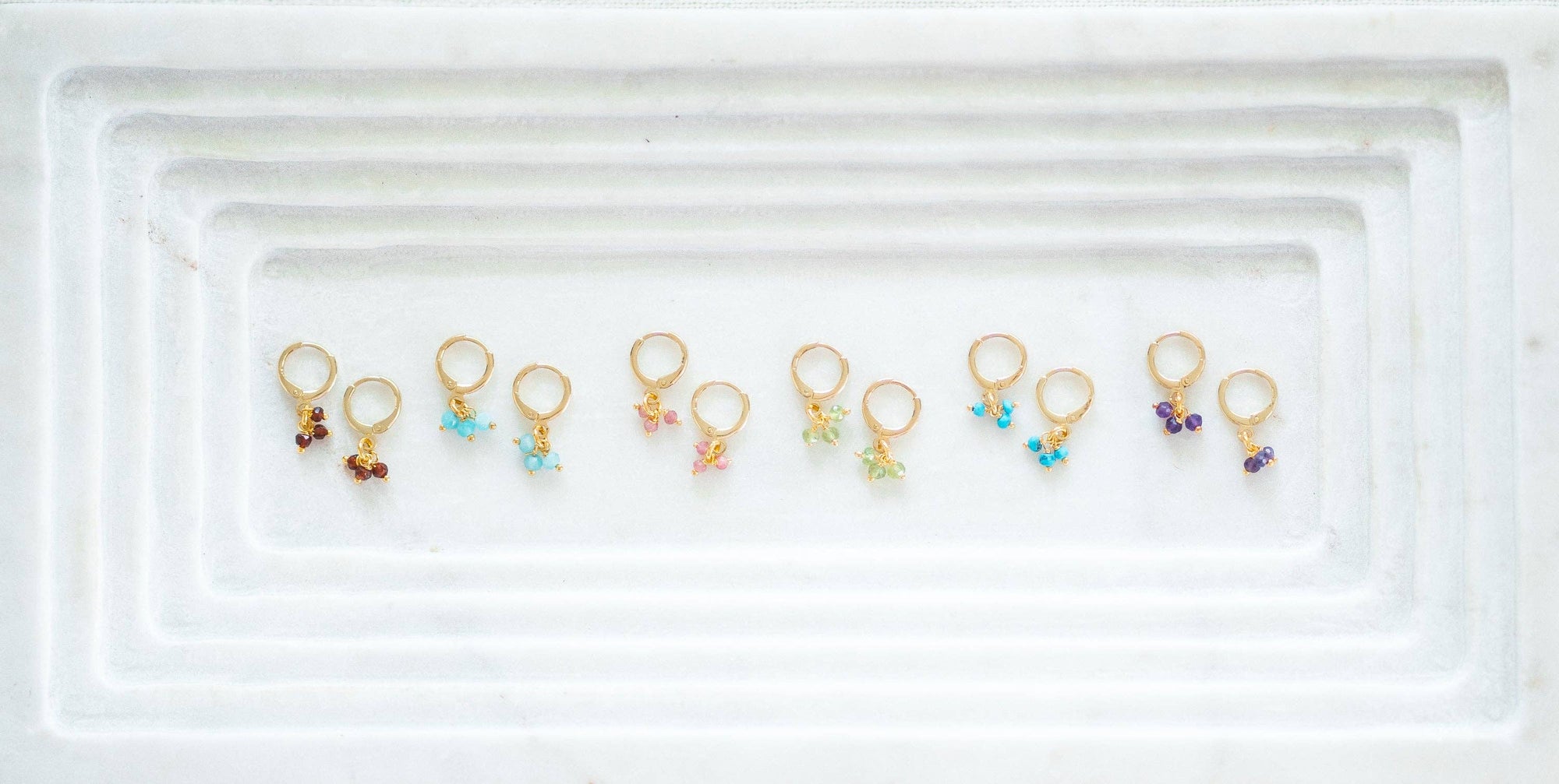 Reva Grey- Story Earrings