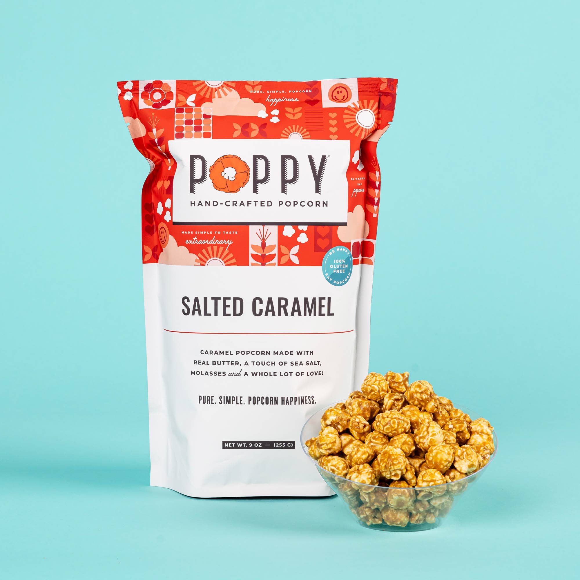Poppy Popcorn- Salted Caramel Popcorn