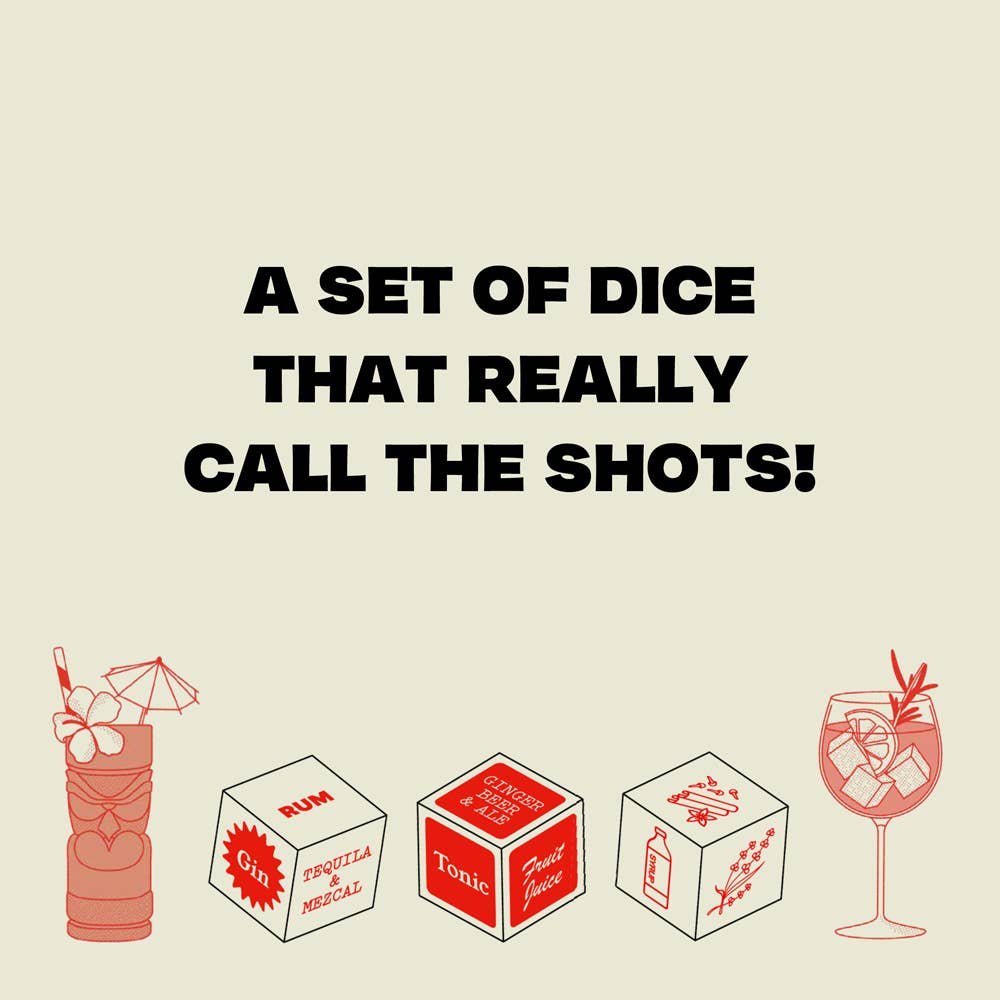 Chronicle Books- Cocktail Dice