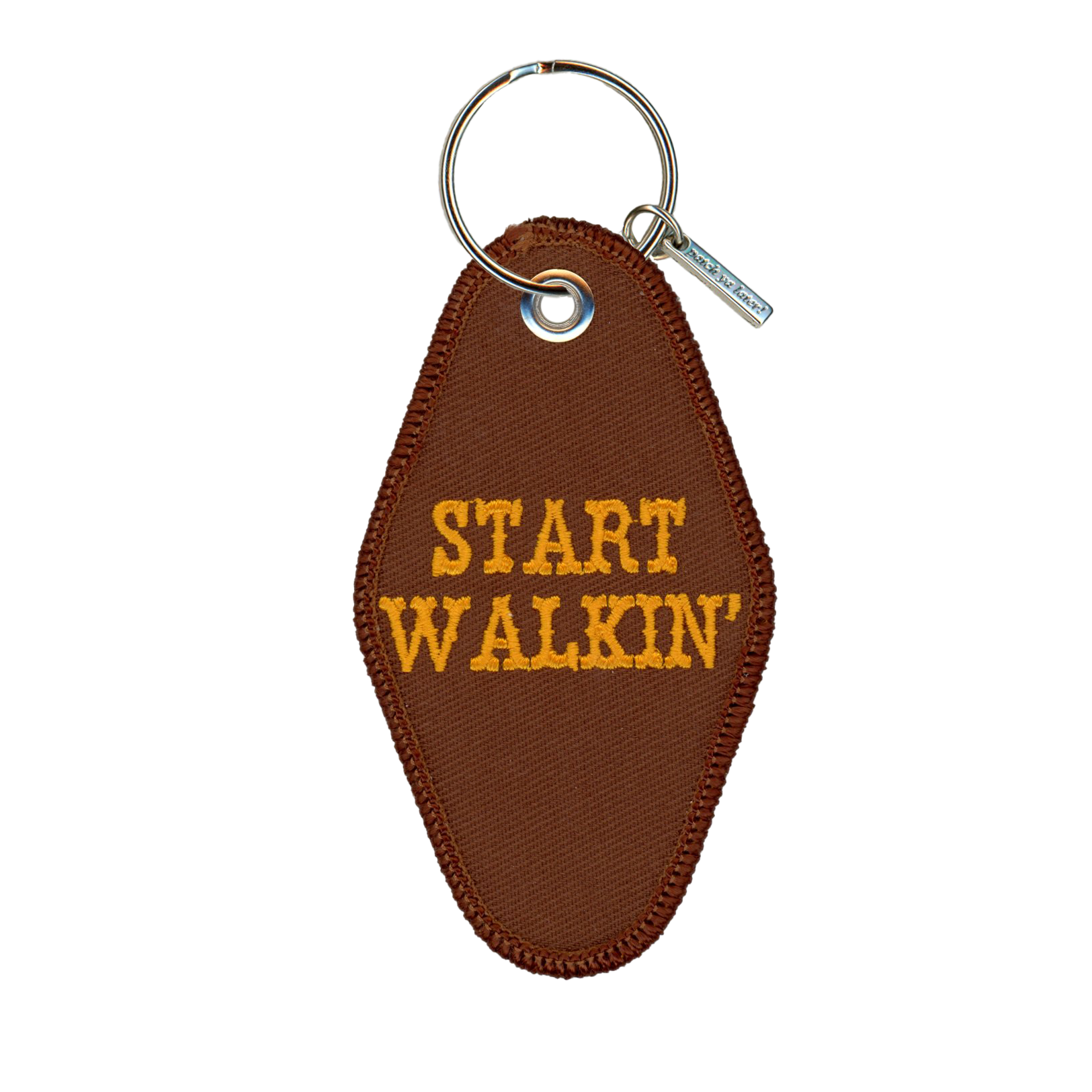Patch Ya Later- Start Walkin Keychain