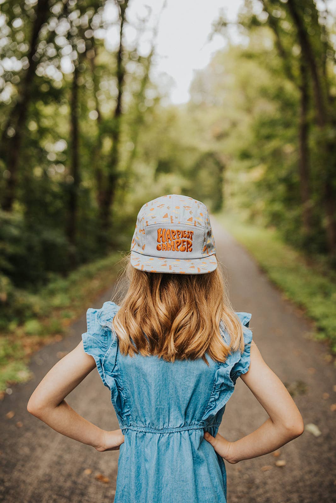 Trek Light- Happiest Camper Baby & Kids Hat