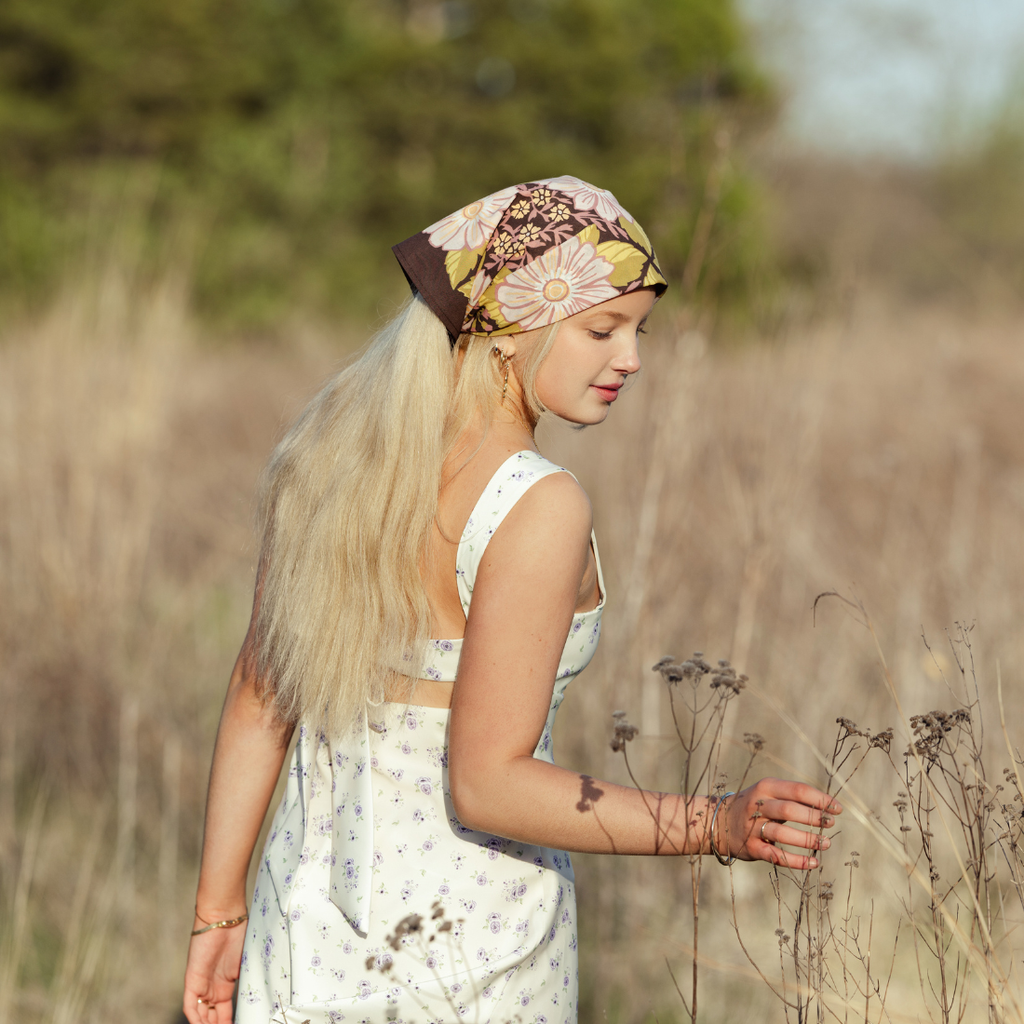 Handker- No. 134 Violet Bandana