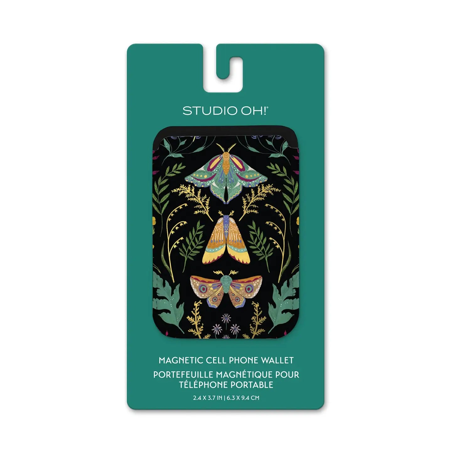 Studio Oh!- Midnight Garden Magnetic Cell Phone Wallet