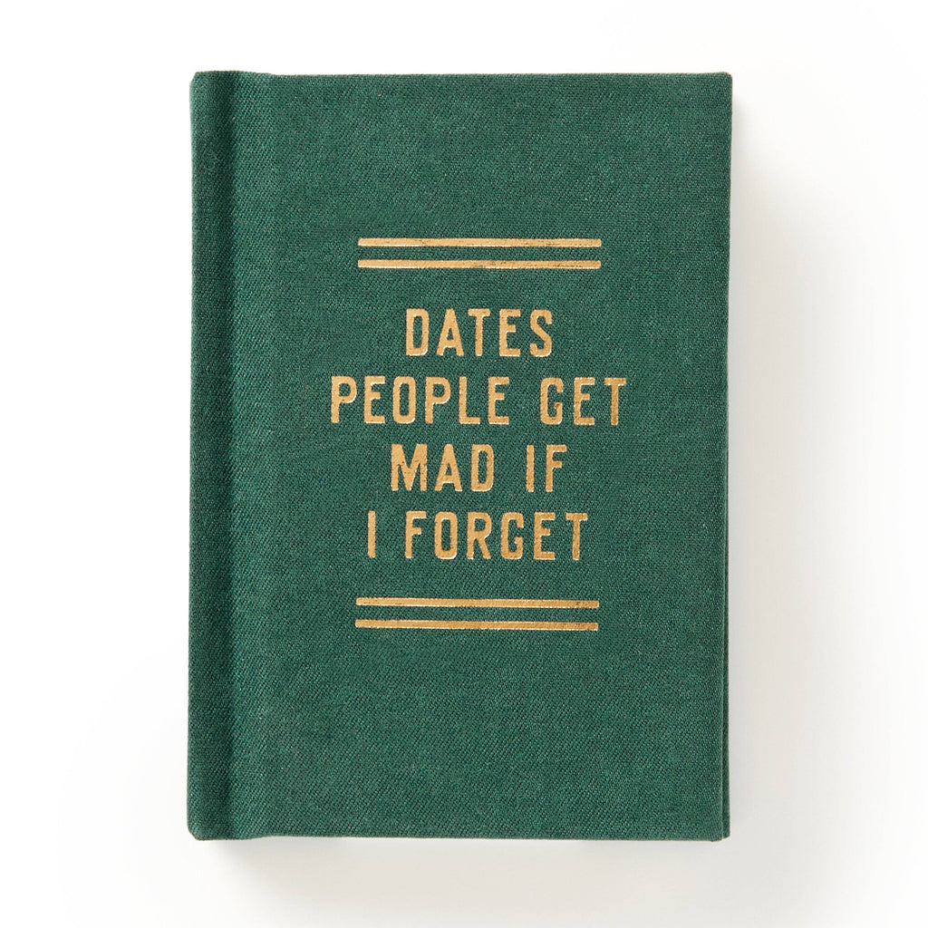 Brass Monkey- Dates People Get Mad If I Forget Tiny Diary