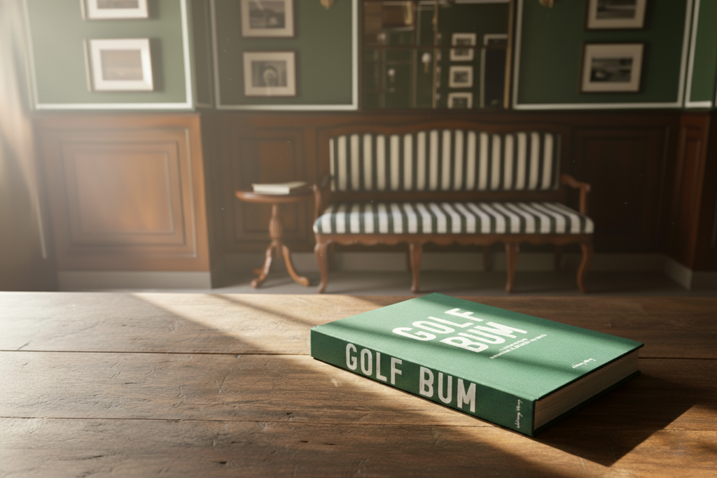 Johnny Vacay- Golf Bum coffee table book