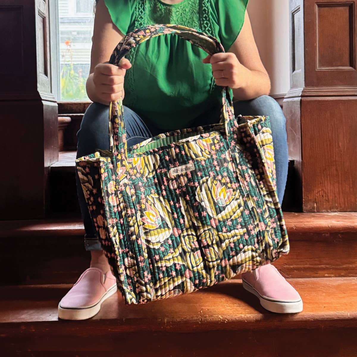 Handker- Betty Quilted Tote