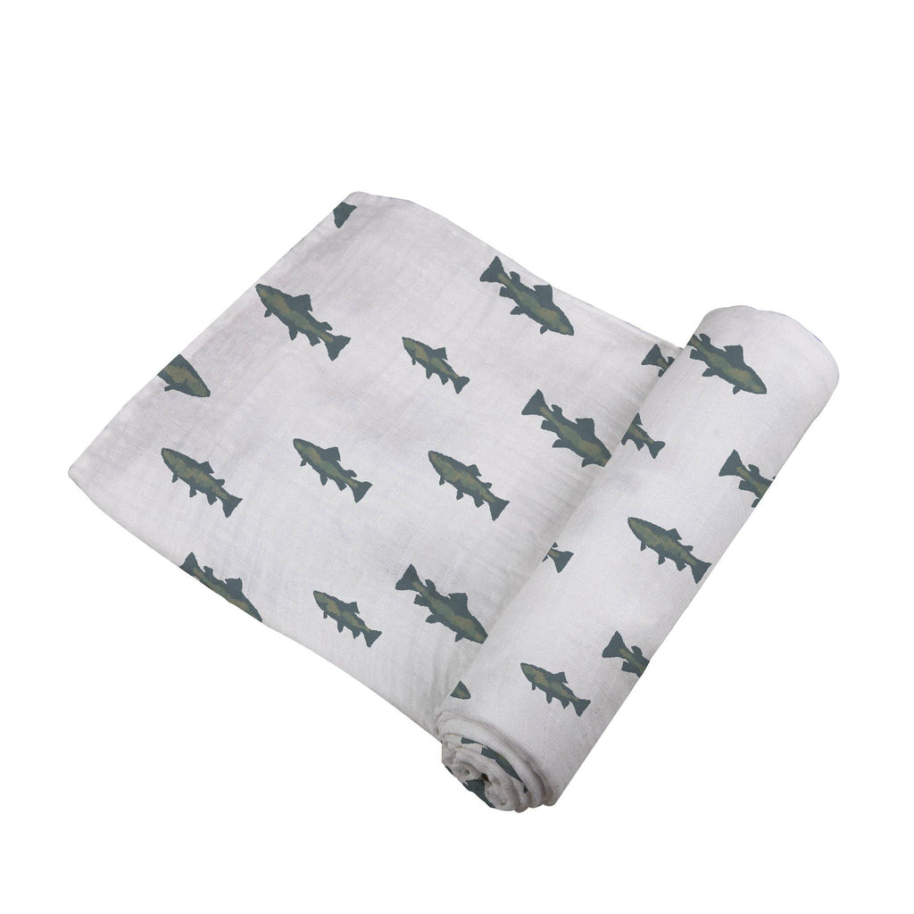 Newcastle Classics- Gone Fishing Swaddle