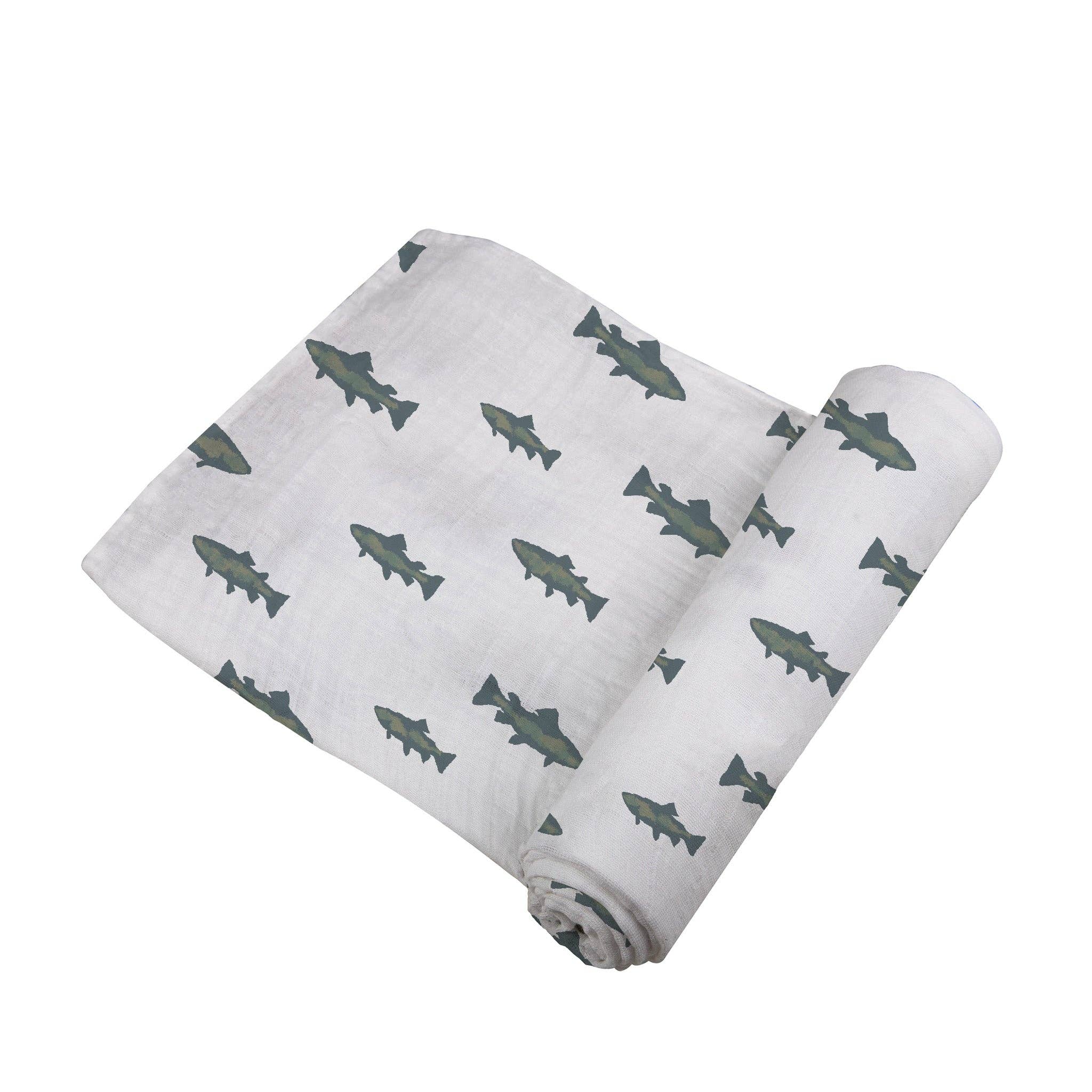 Newcastle Classics- Gone Fishing Swaddle
