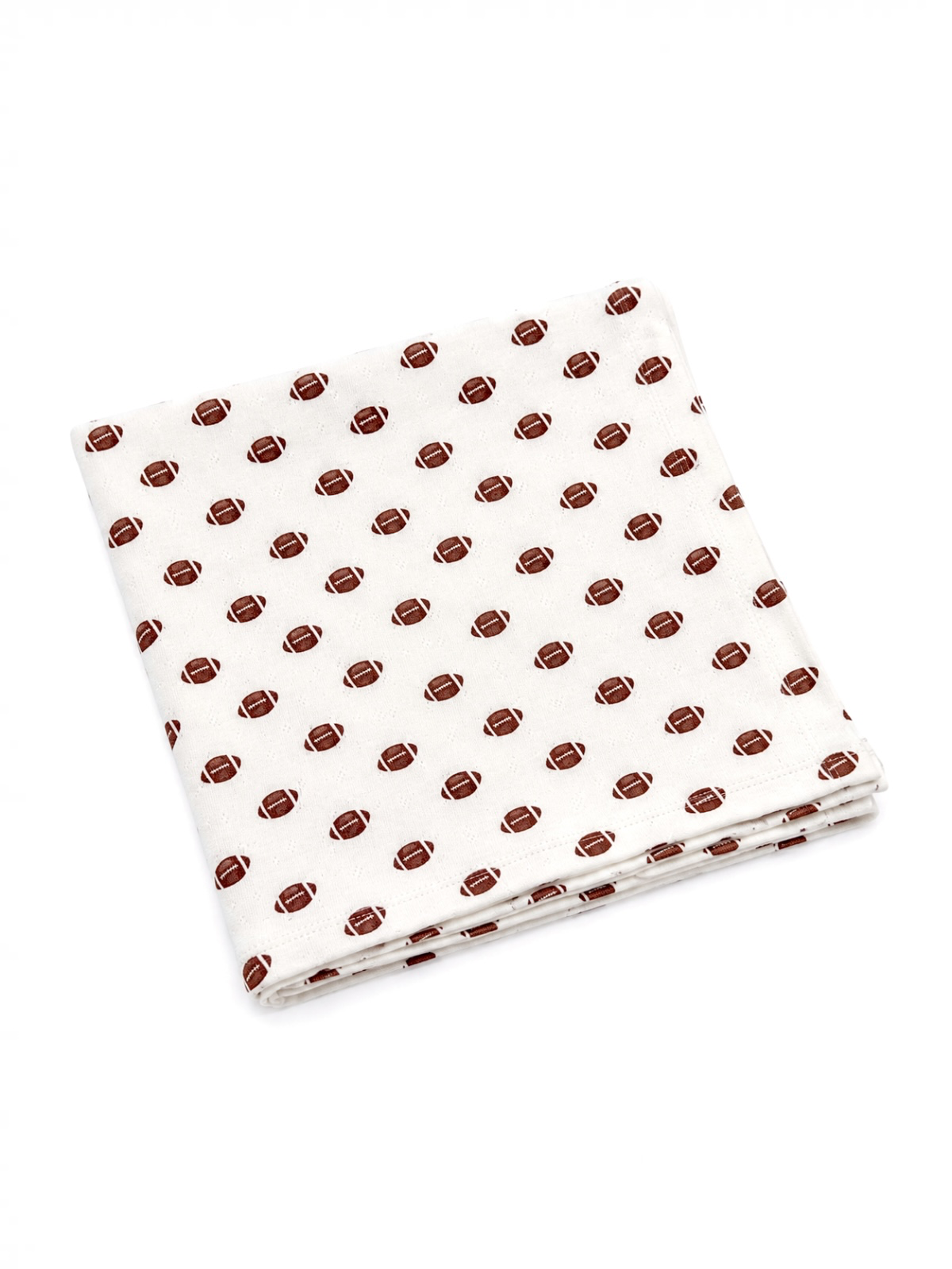 SIIX Collection- Football / Organic Pointelle Swaddle