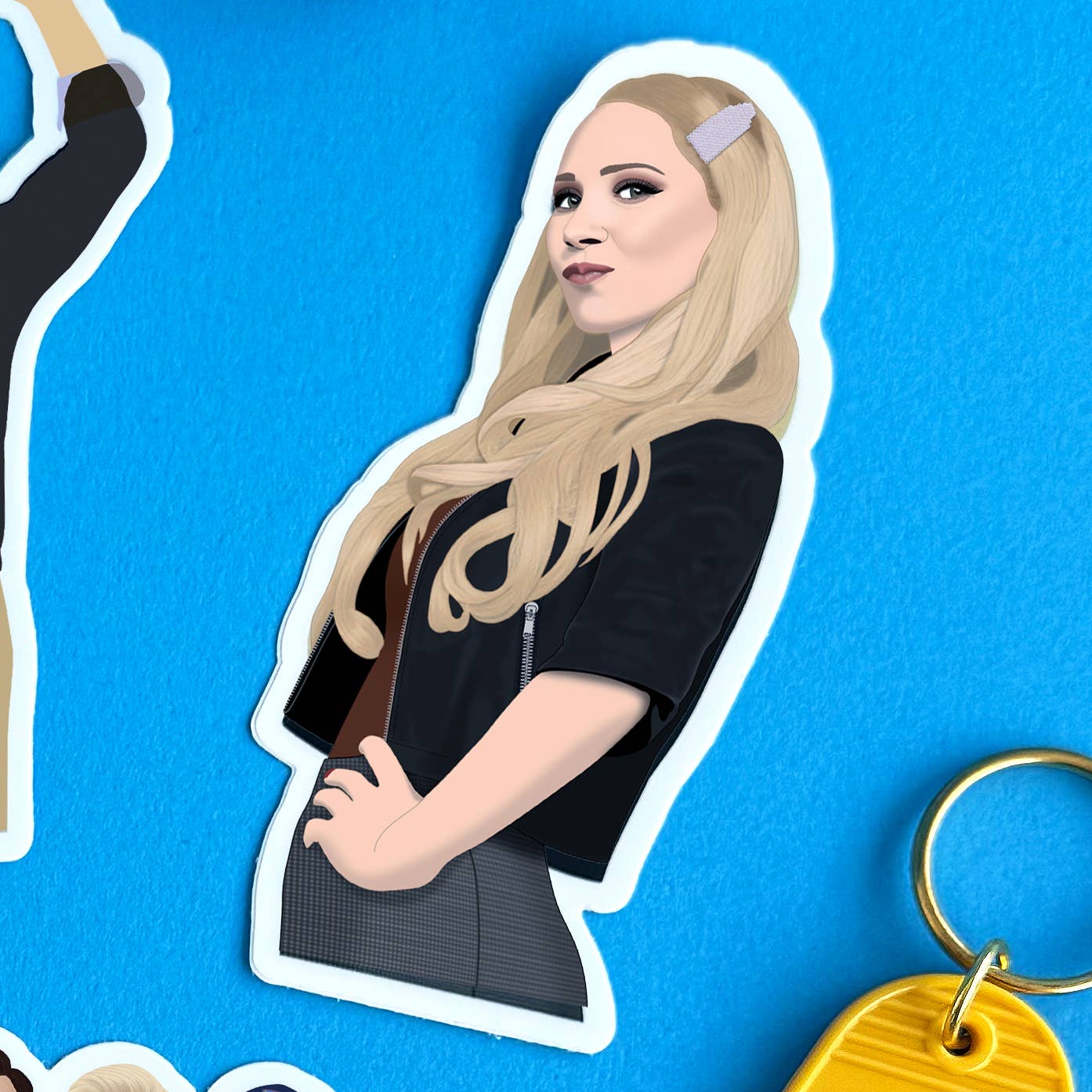 Shop Trimmings- Keeley Jones Ted Lasso Juno Temple Sticker