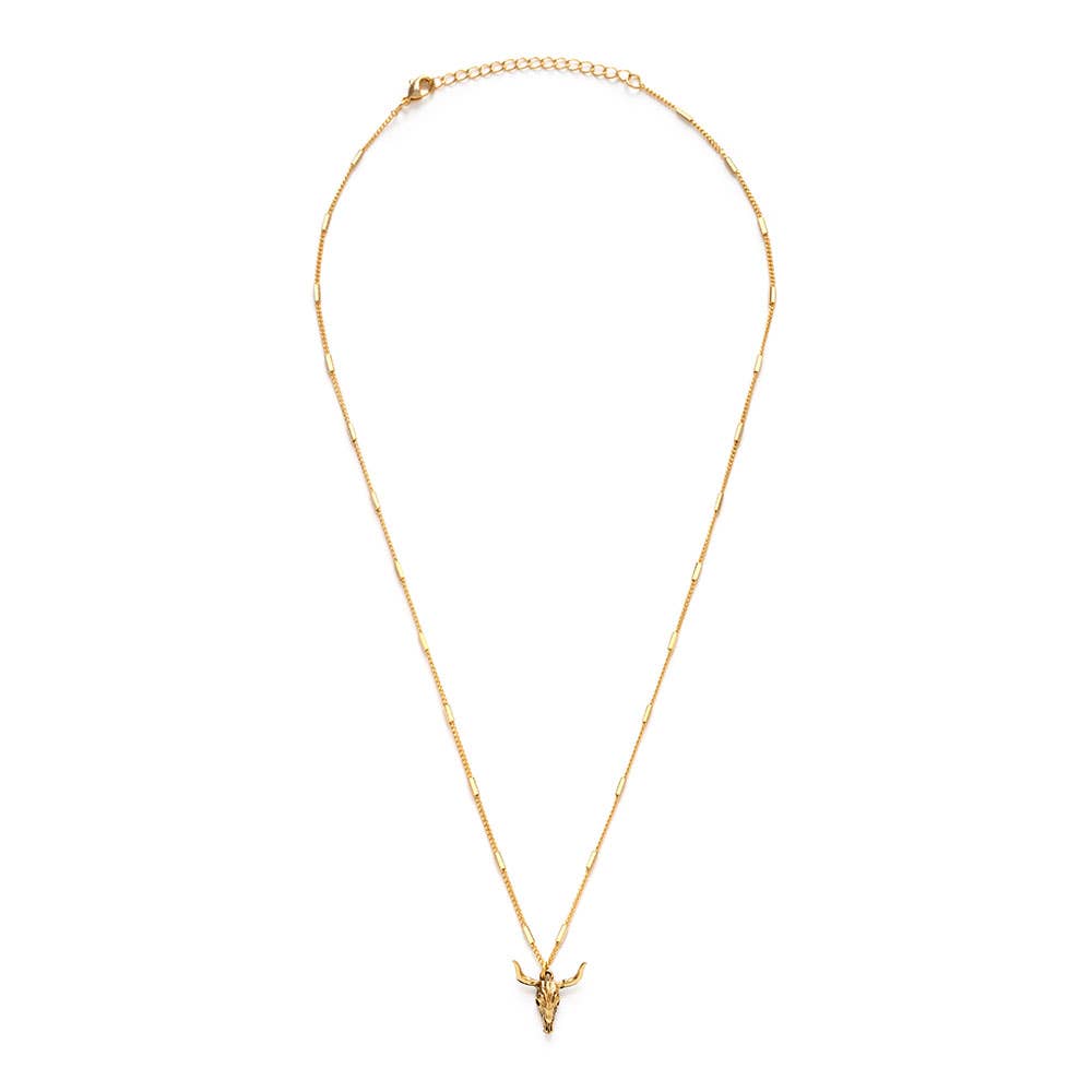 Amano Studio- Longhorn Skull Necklace