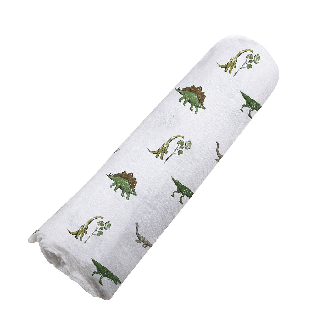 Newcastle Classics- Dino Days Cotton Muslin Swaddle