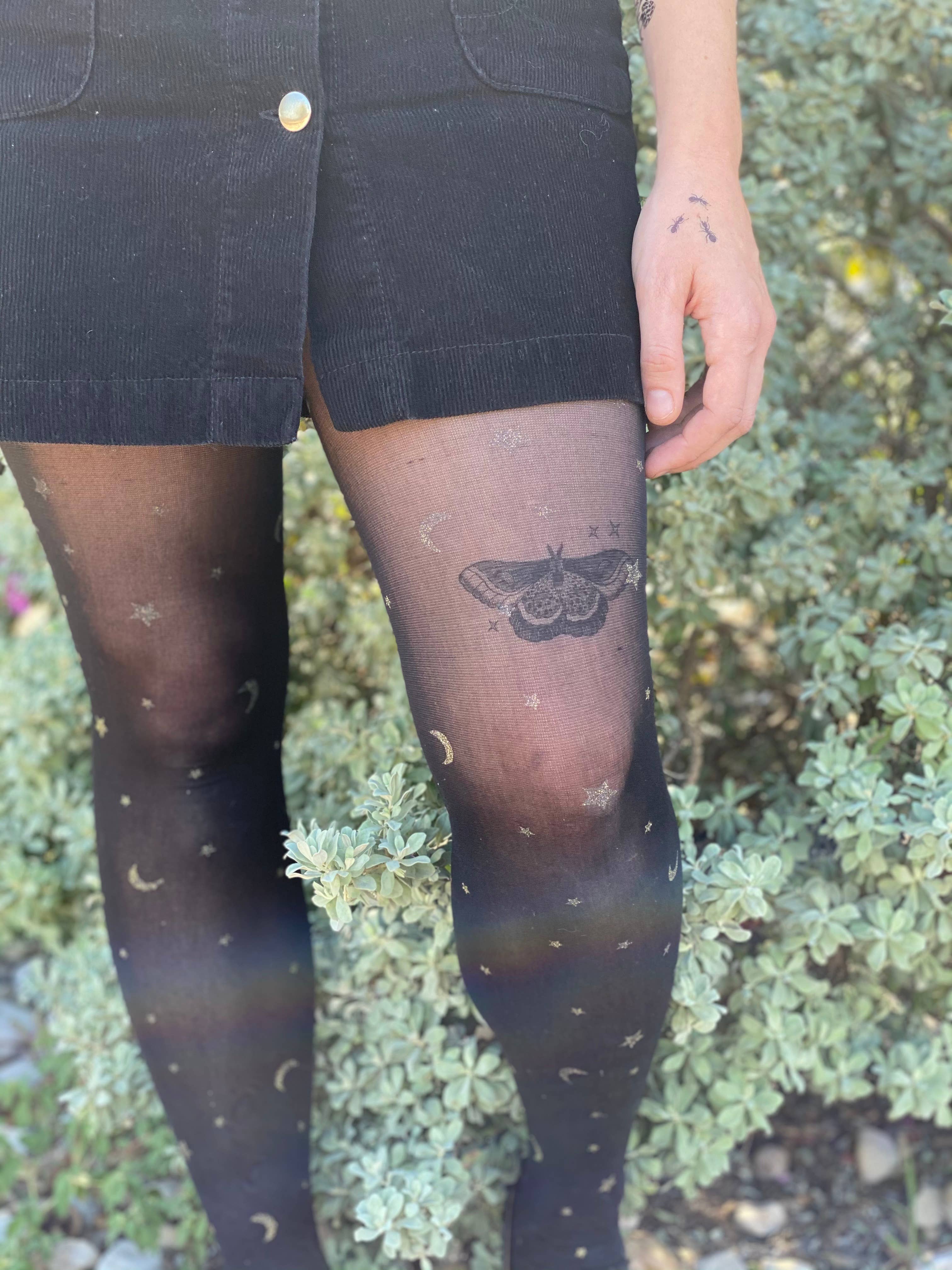 NatureTats- Night Moth Temporary Tattoo