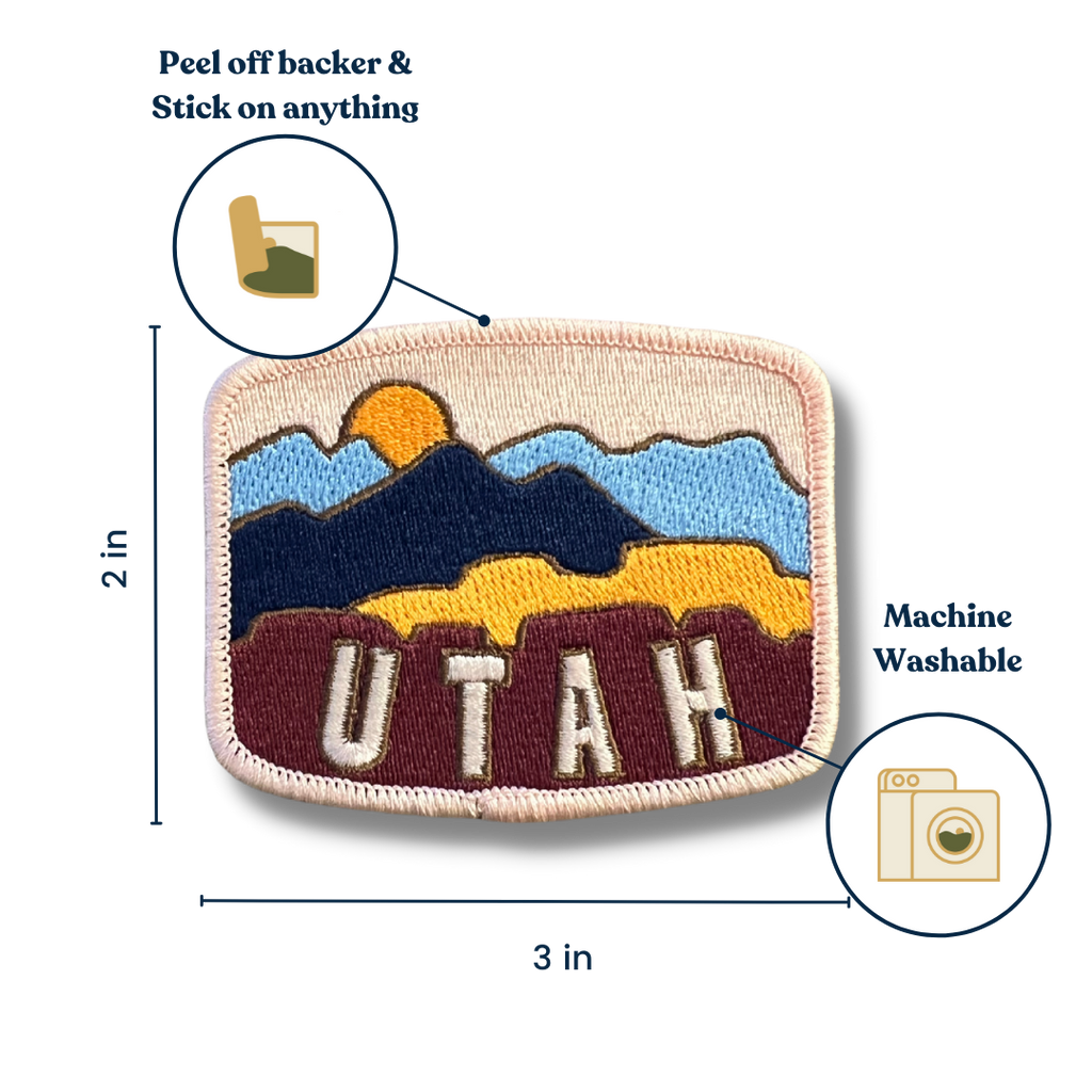 Outpatch- Untamed Utah stick-on patch