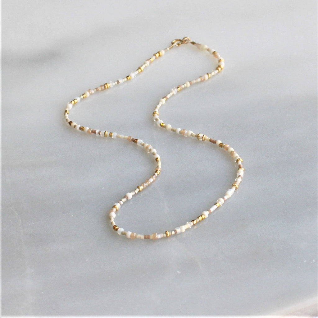 The Silver Wren- Unity Beaded Necklace - Choose your color