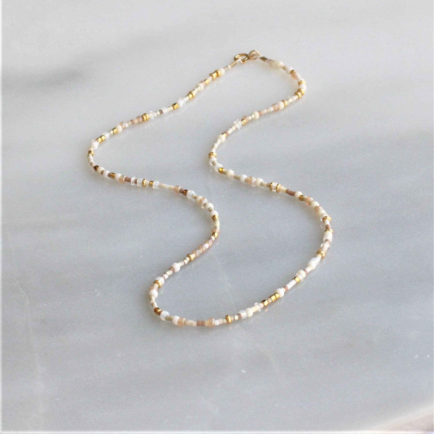 The Silver Wren- Unity Beaded Necklace - Choose your color