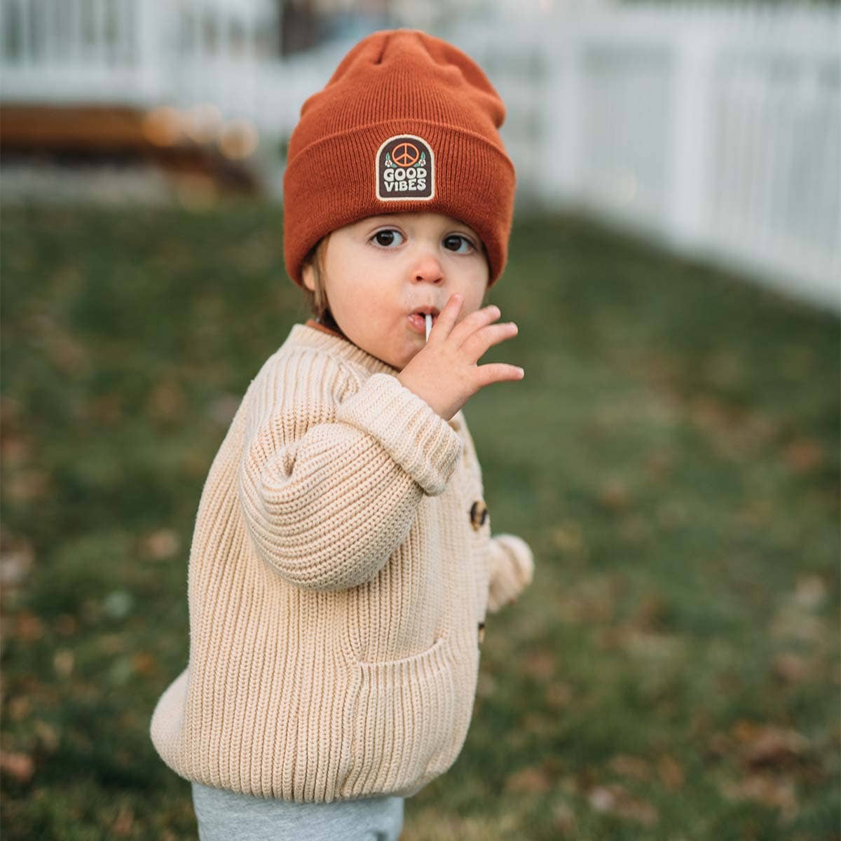 Trek Light- Good Vibes Baby & Kids Beanie