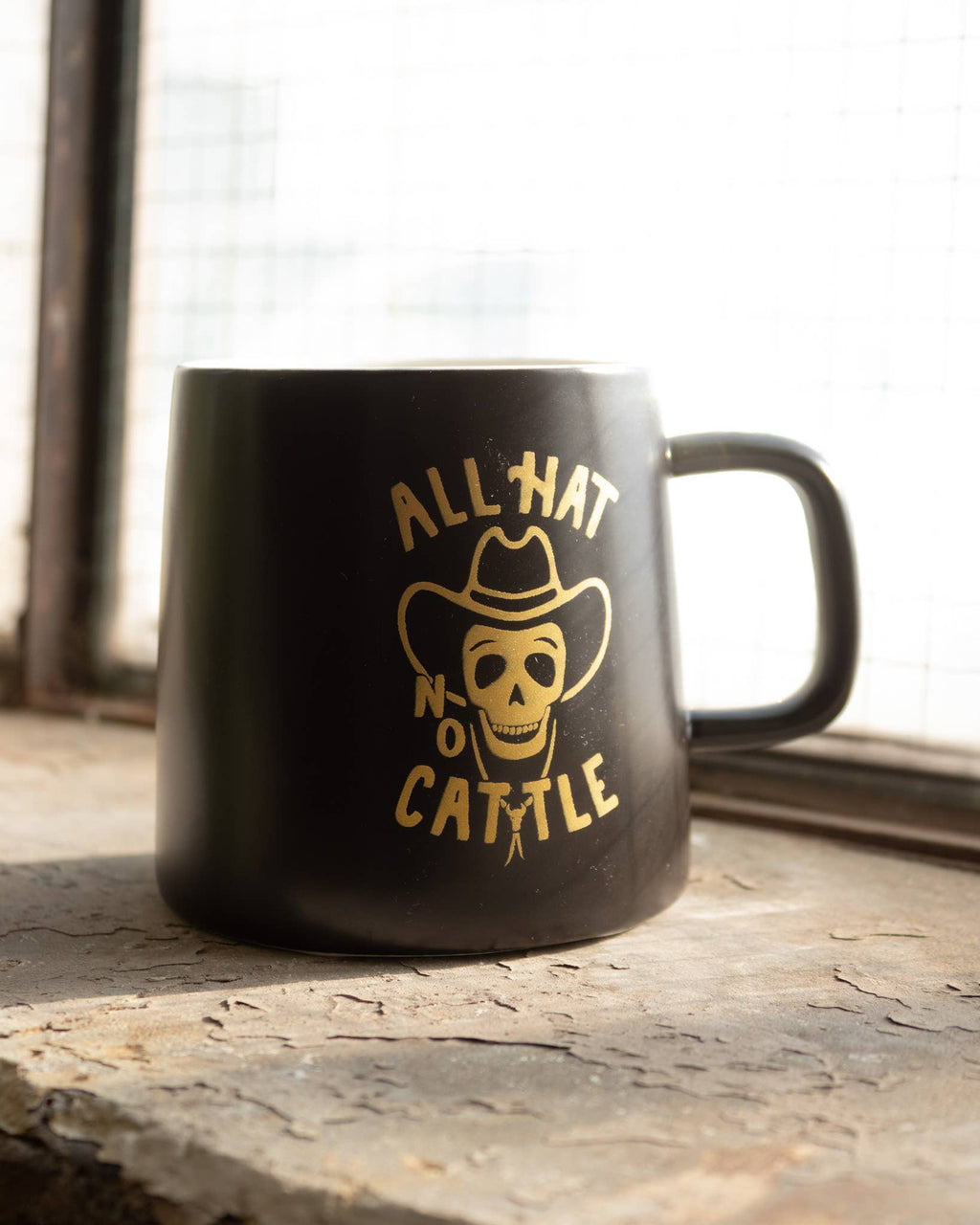 Shop Good- All Hat No Cattle Western Ceramic Mug