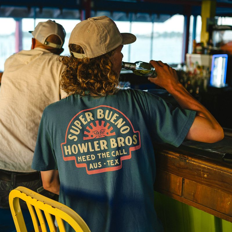Howler Bros- Super Bueno Sol Cotton Pocket T-Shirt