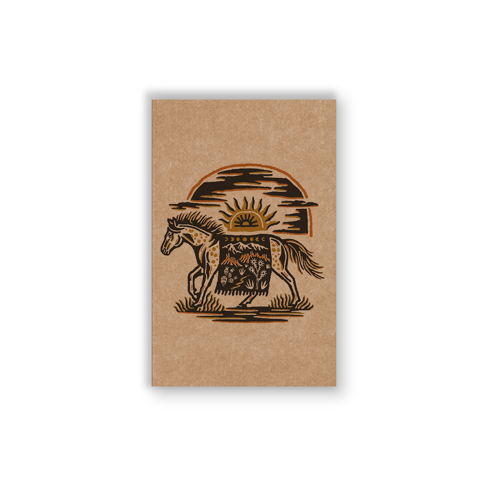 Denik x Rayco- Wild West Kraft Classic Layflat Notebook