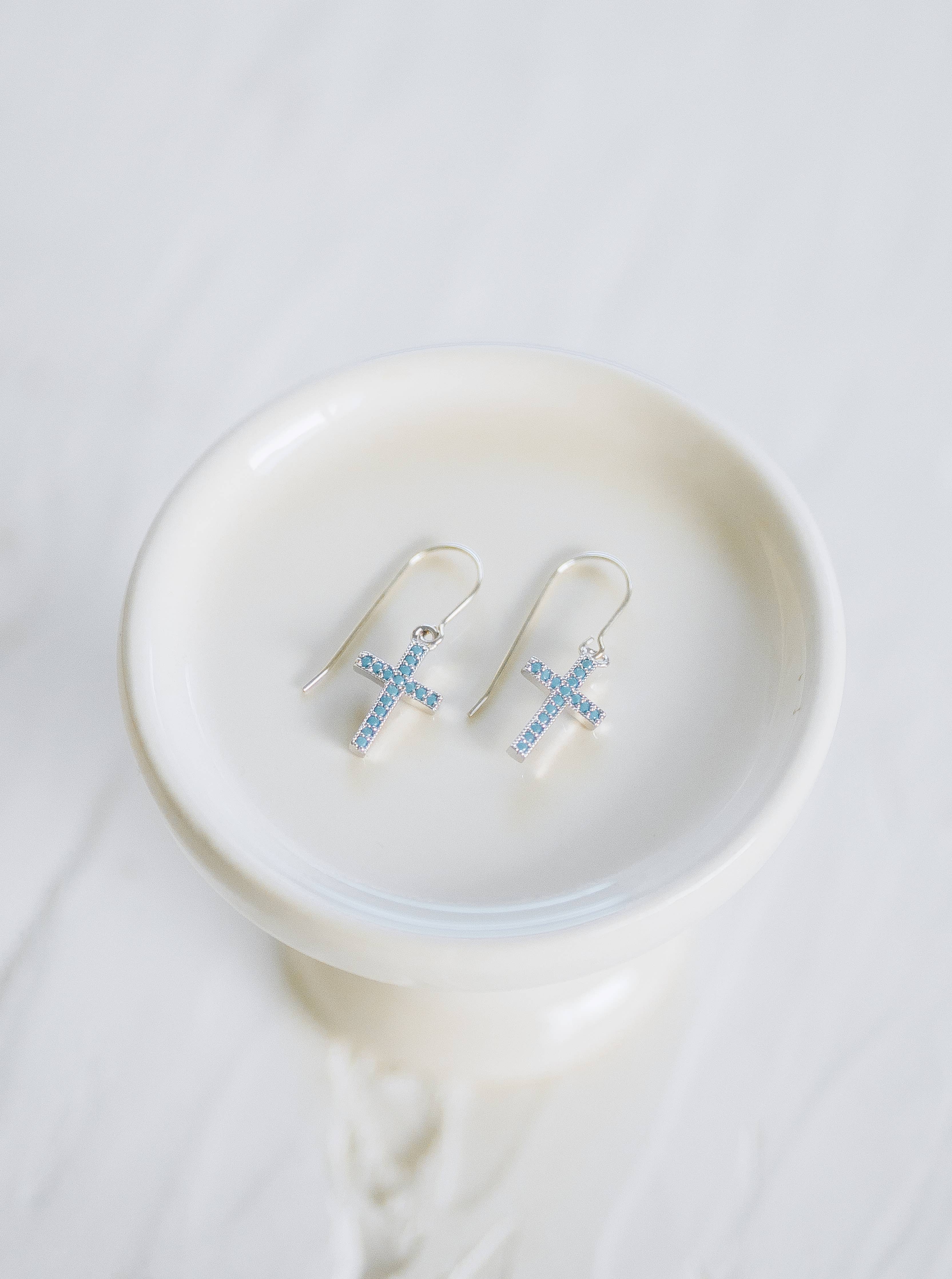 Reva Grey- Stevie Cross Earring