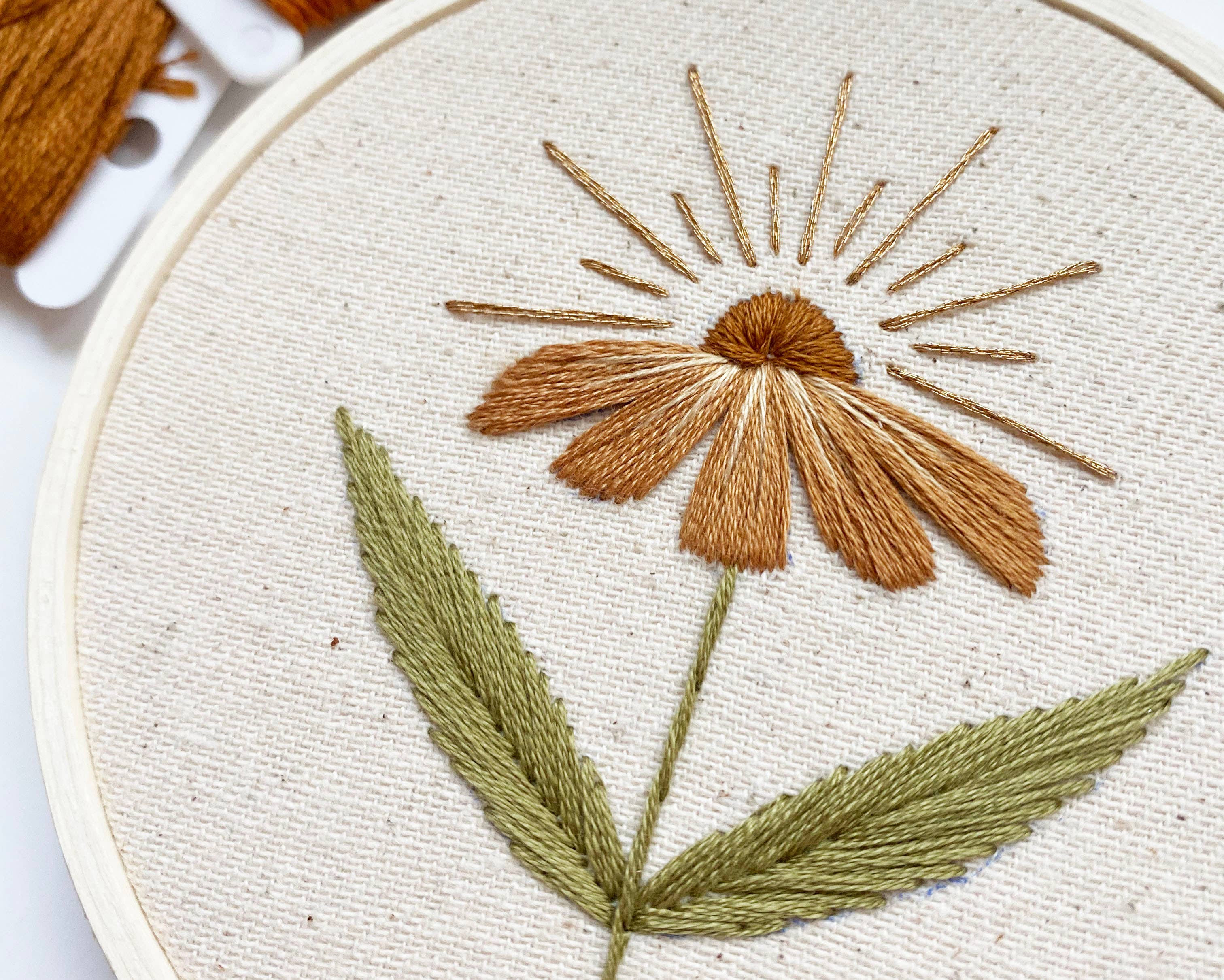Urbann Nest- Sunflower Embroidery Kit