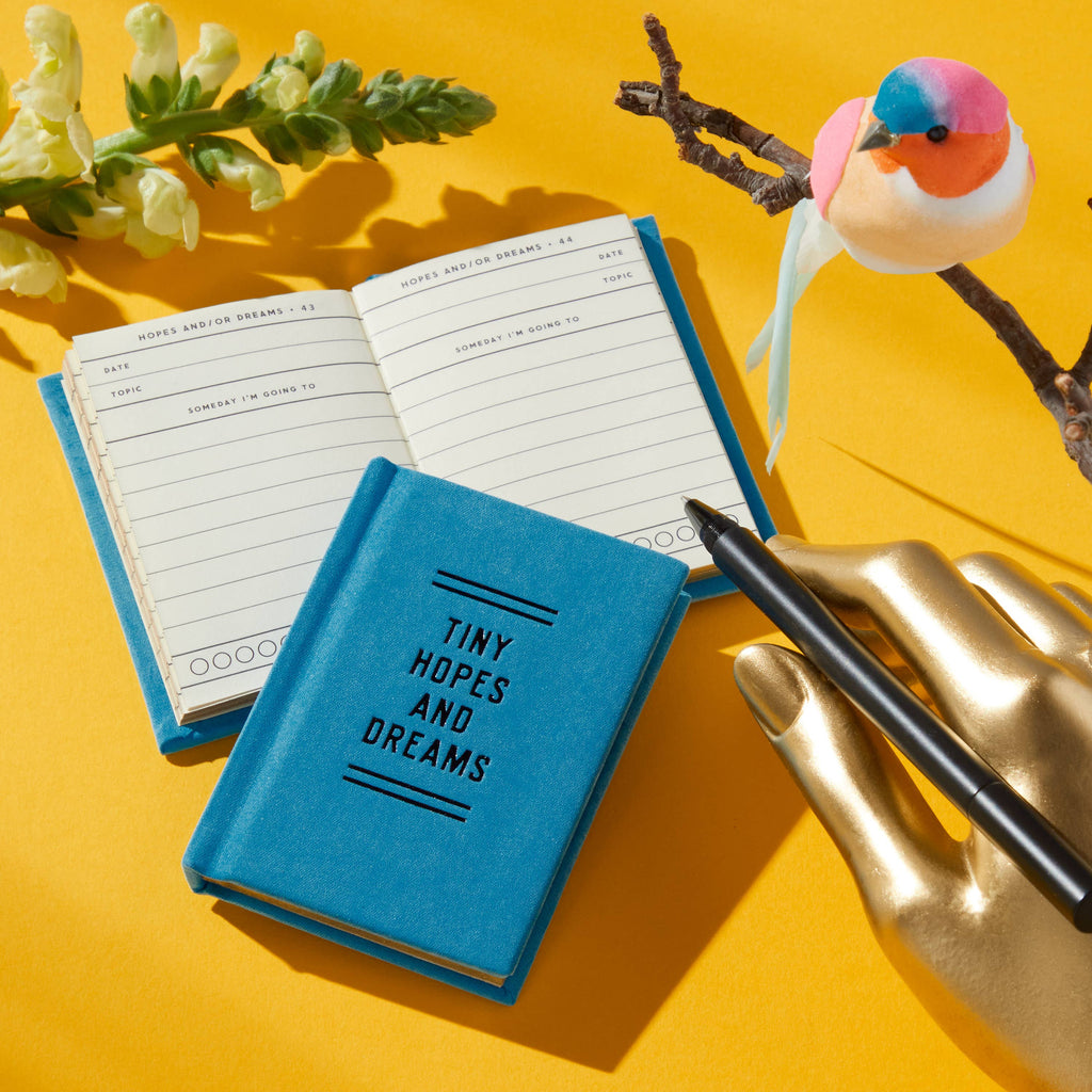 Chronicle Books- Brass Monkey Tiny Hopes And Dreams Tiny Diary