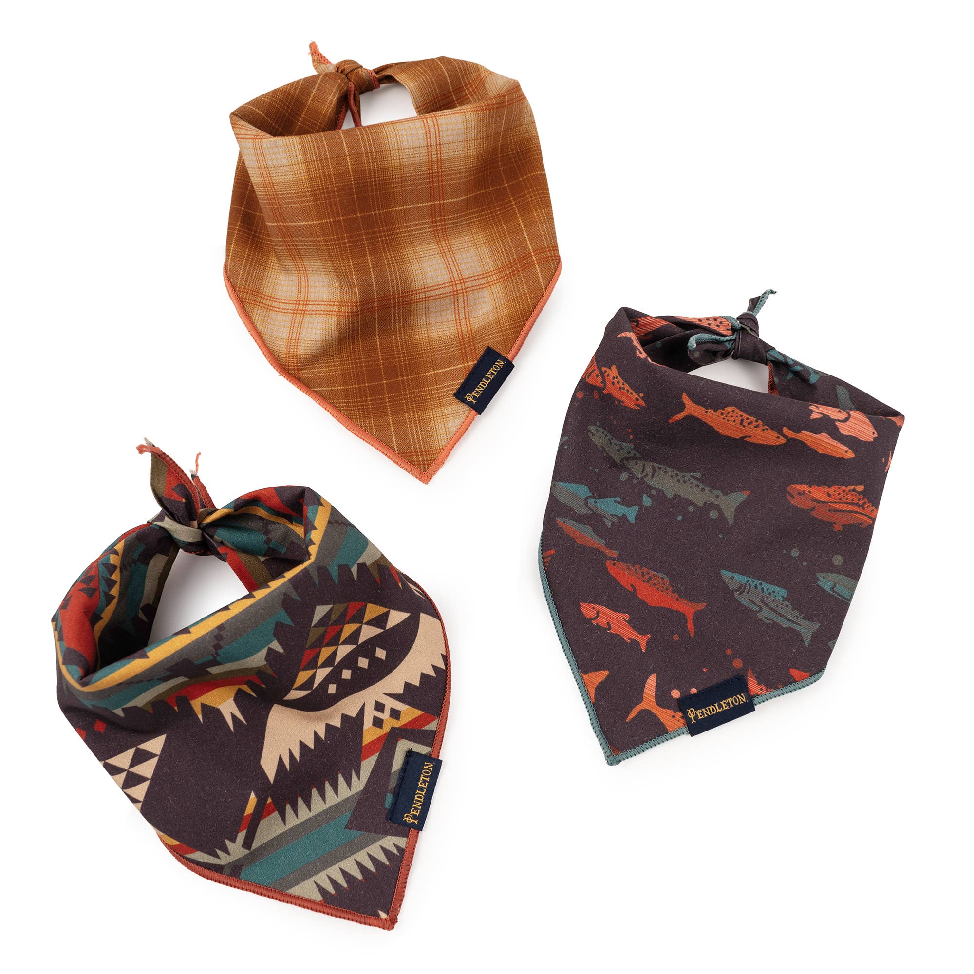 Caroline Pet Company- Pendleton Pet Bandana Multipack