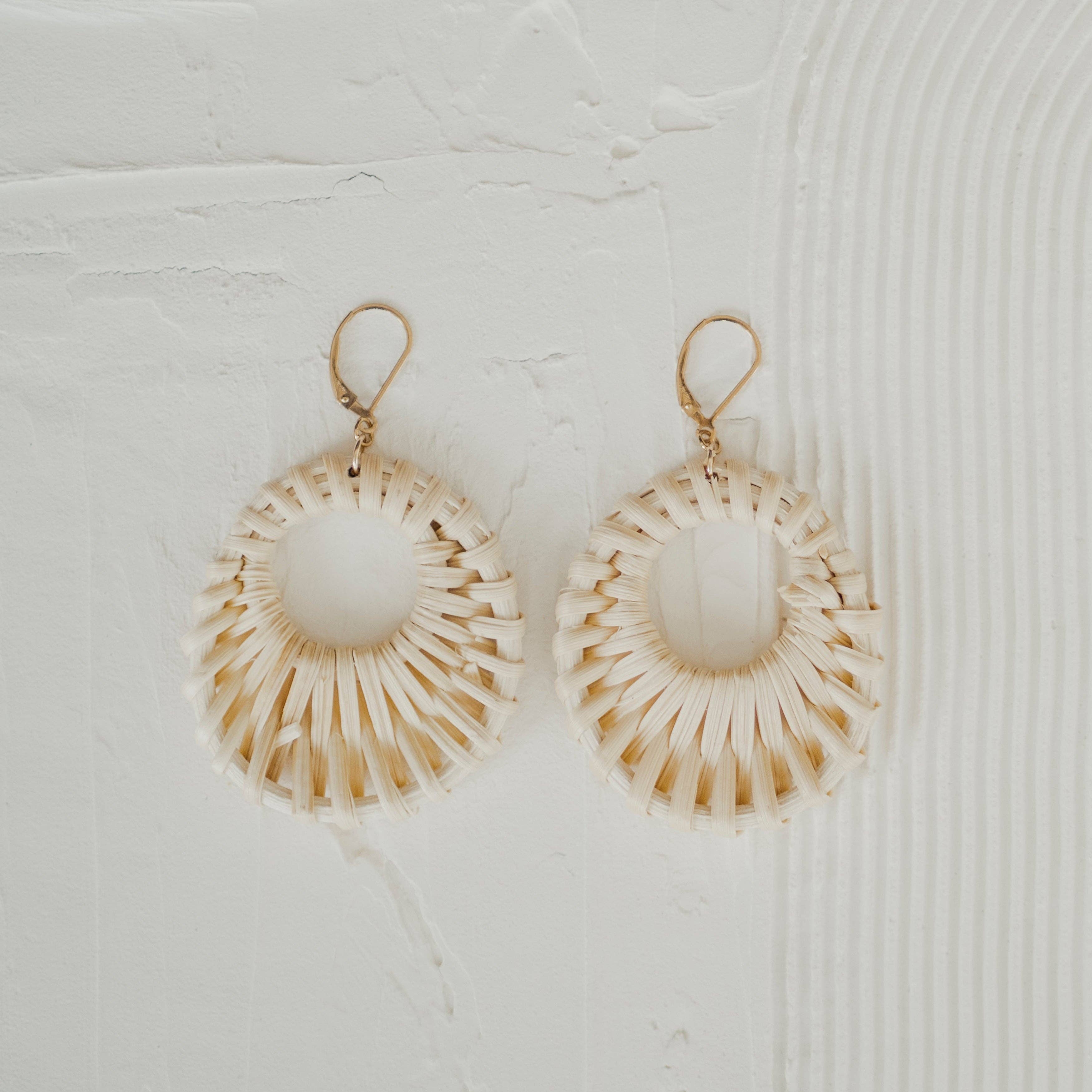 Reva Grey - Rae Wicker Earring