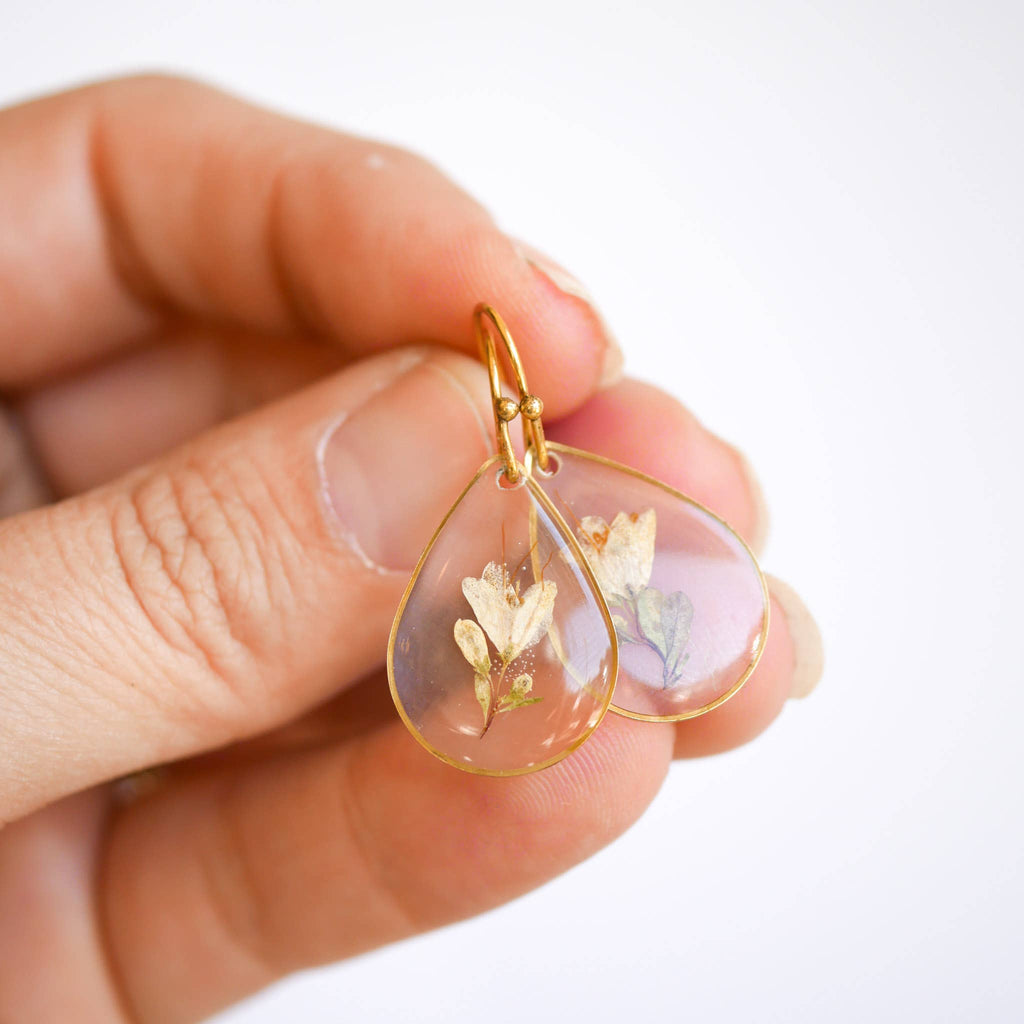 Seed & Soil- Dew Drop Earrings