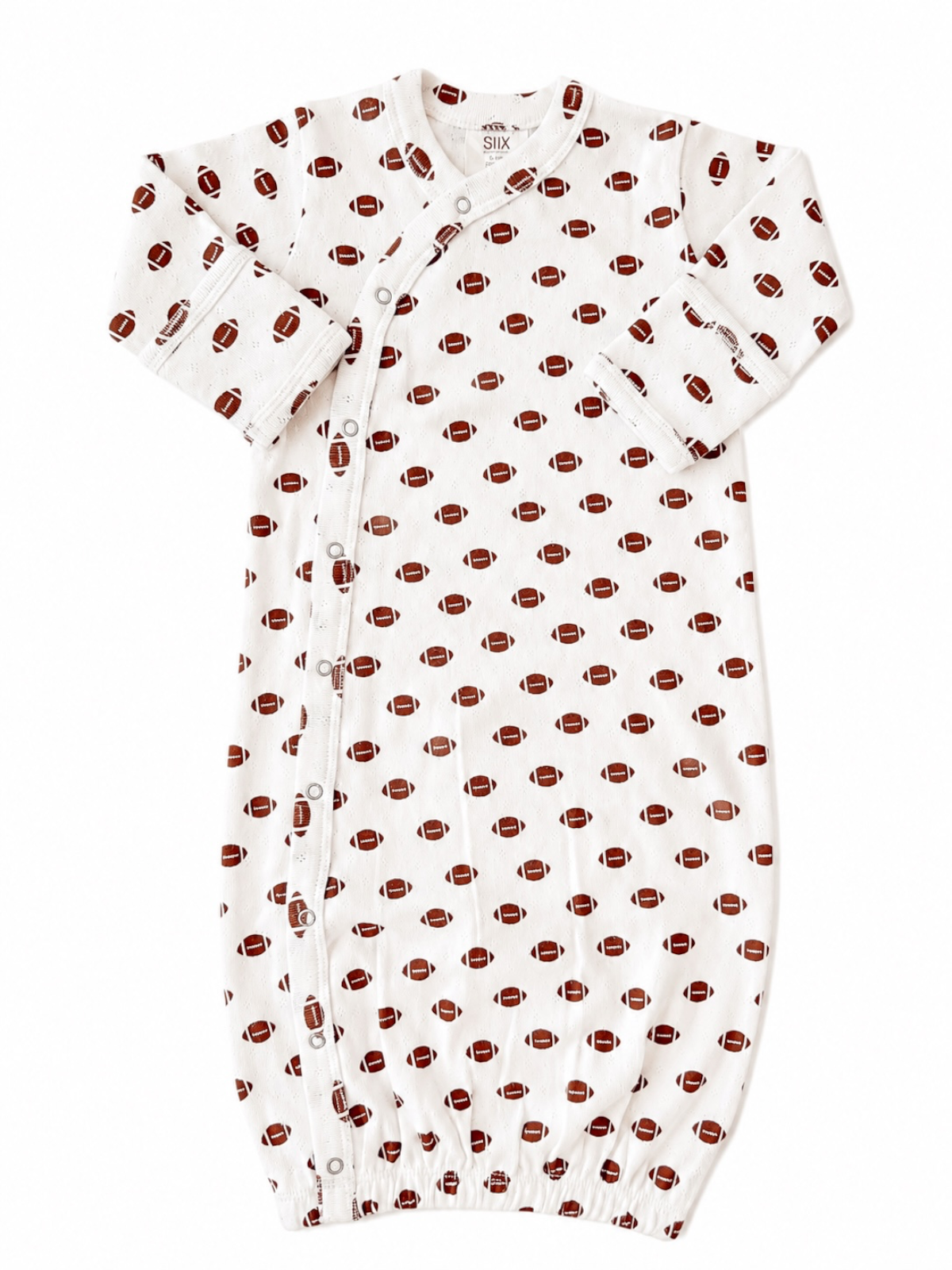 SIIX Collection- Football / Organic Pointelle Gown