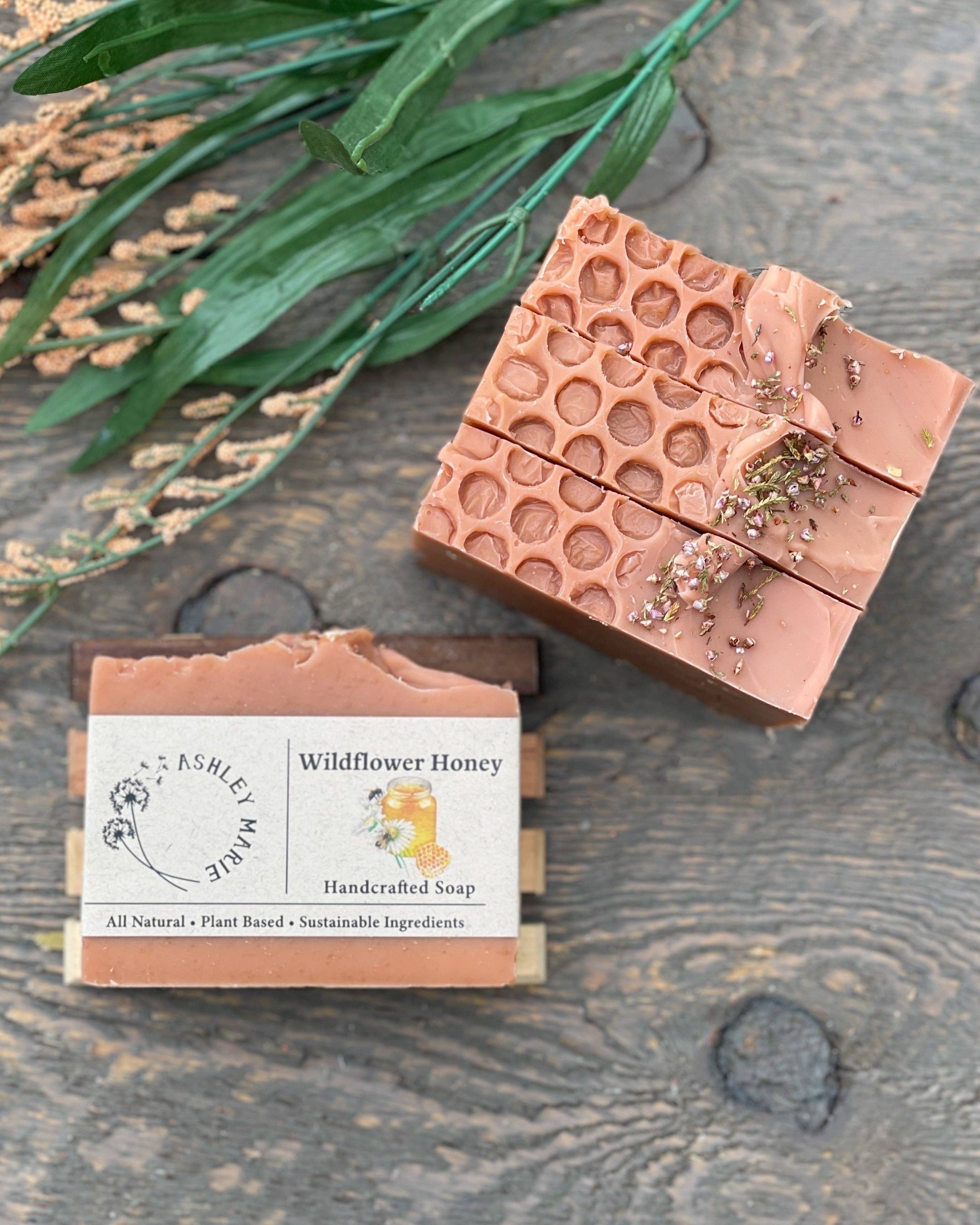 Ashley Marie Soap- Wildflower Honey Bar Soap