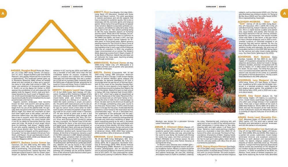 Gibbs Smith- Dictionary of Utah Fine Artists