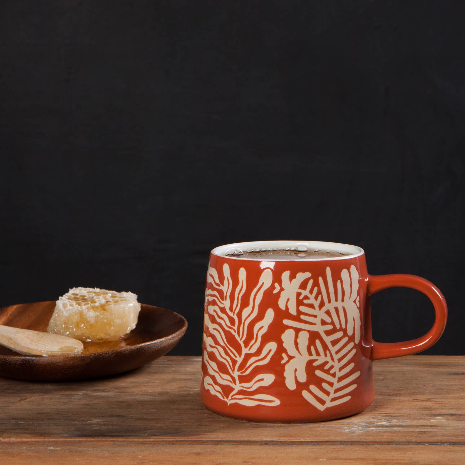 Danica Studio- Entwine Imprint Stoneware Mugs 12 oz
