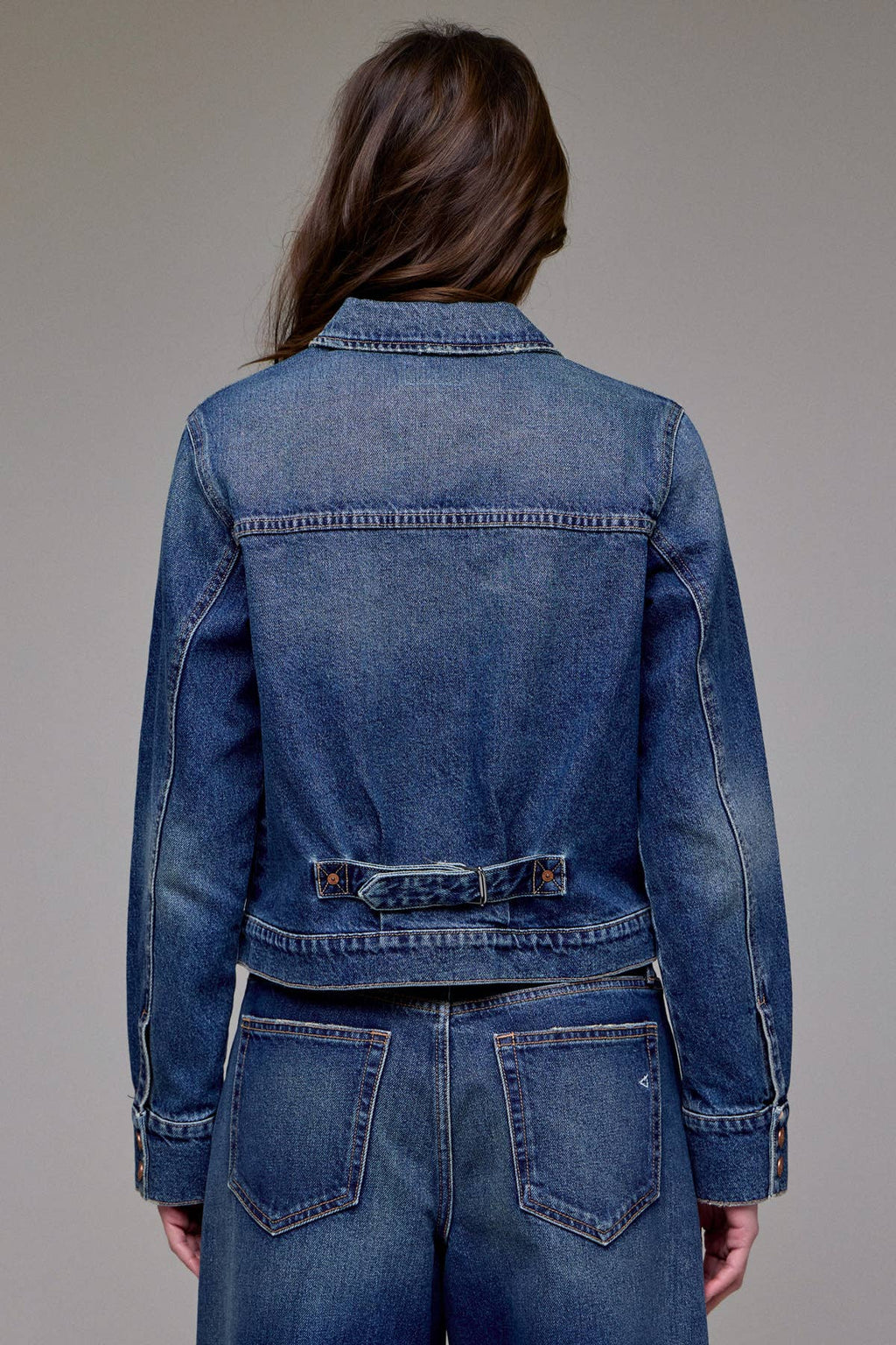 Hidden Jeans- Dark Wash Classic Trucker Jacket
