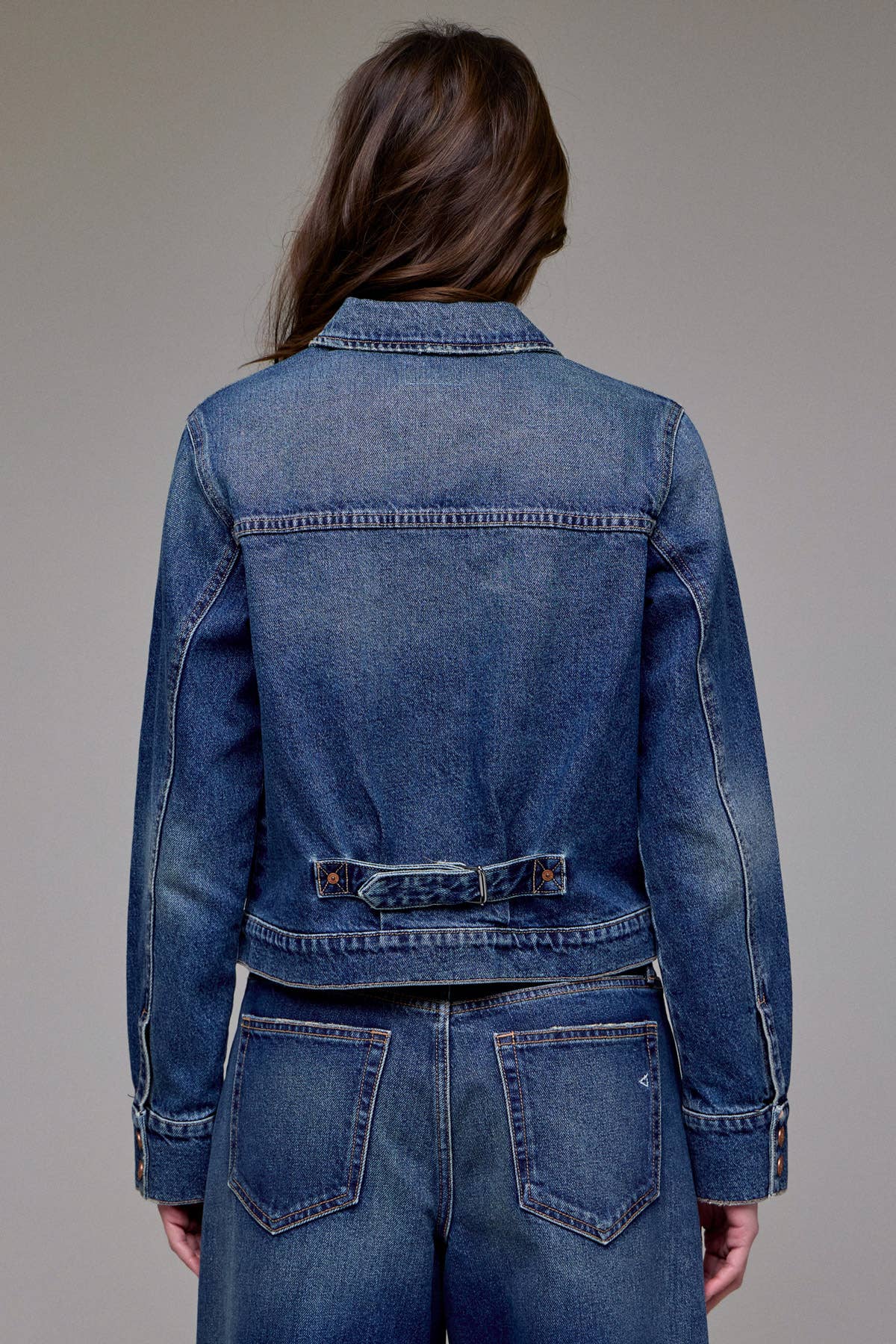 Hidden Jeans- Dark Wash Classic Trucker Jacket