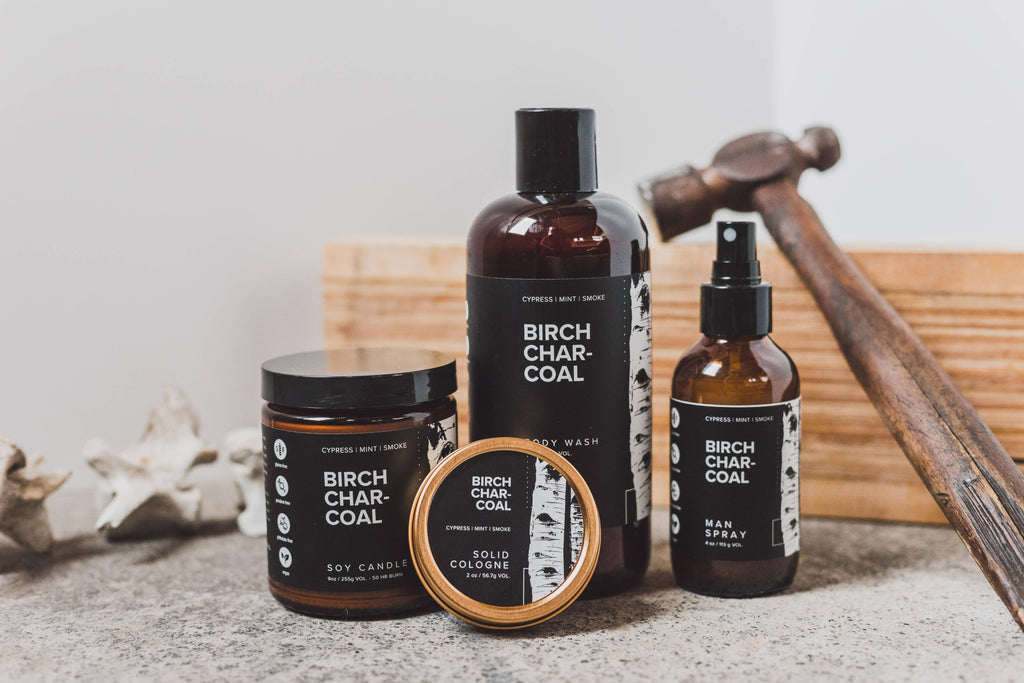 Broken Top Brands- Birch Charcoal Solid Cologne