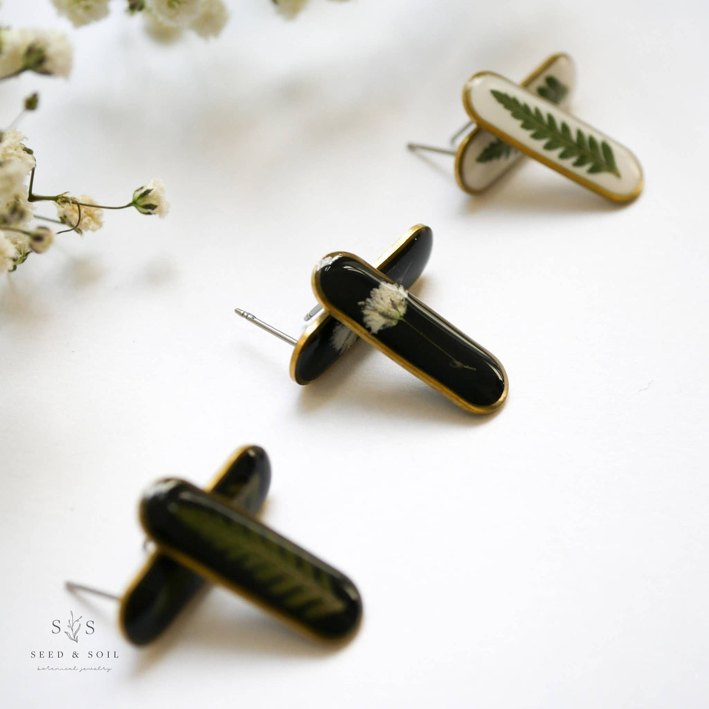 Seed & Soil- Oval Studs