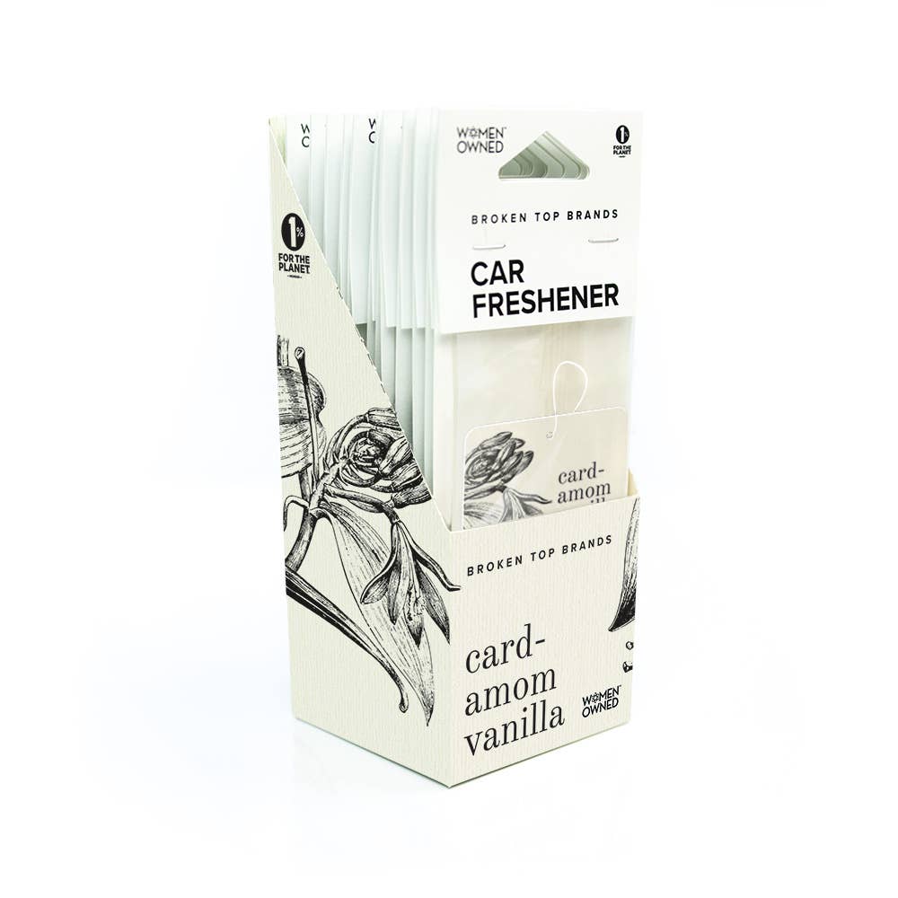 Broken Top Brands- Cardamom Vanilla - Car Fresheners