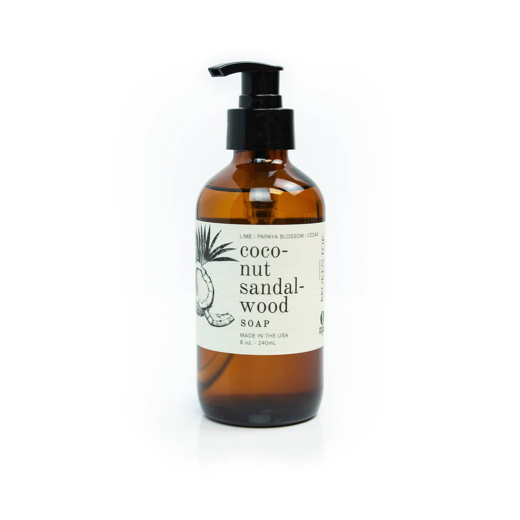 Broken Top Brands- Coconut Sandalwood Liquid Hand Soap