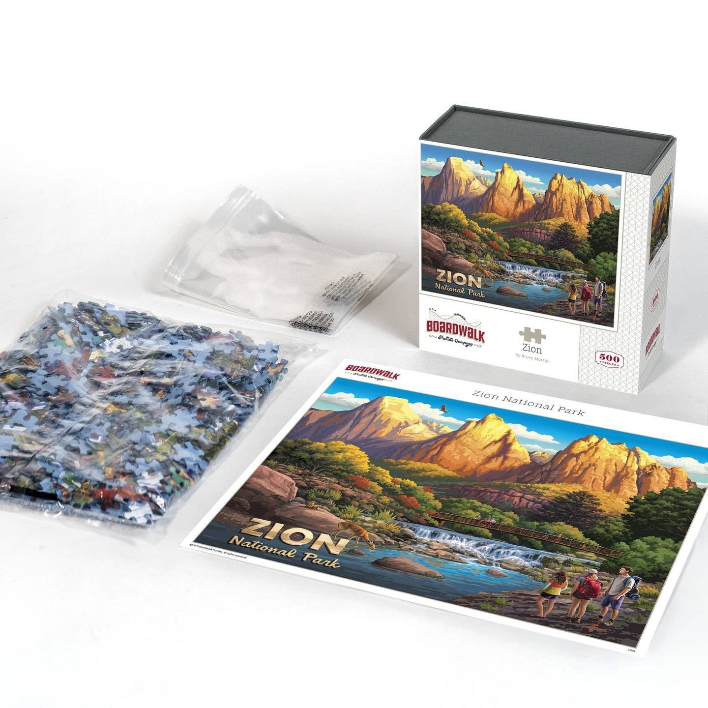 Boardwalk Puzzle Company- Zion National Park | 500 Piece