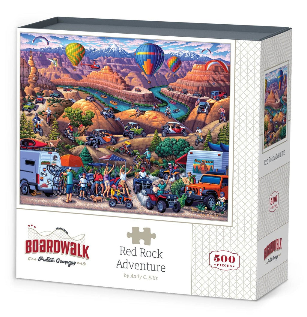 Boardwalk Puzzle Company- Red Rock Adventure | 1000 Piece