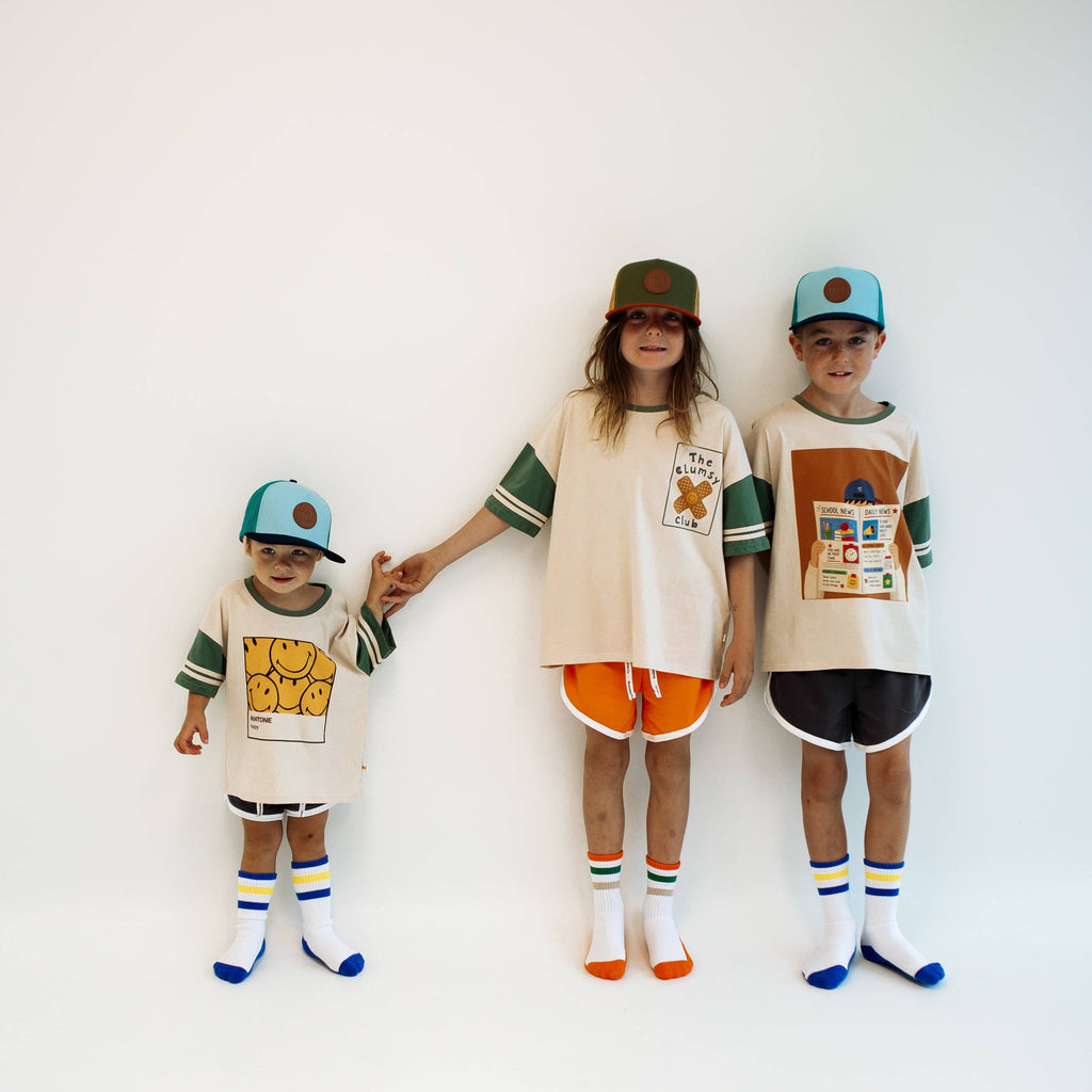 Minimalist Folk Co.- Pantone | GREEN | OVERSIZED KIDS TEE