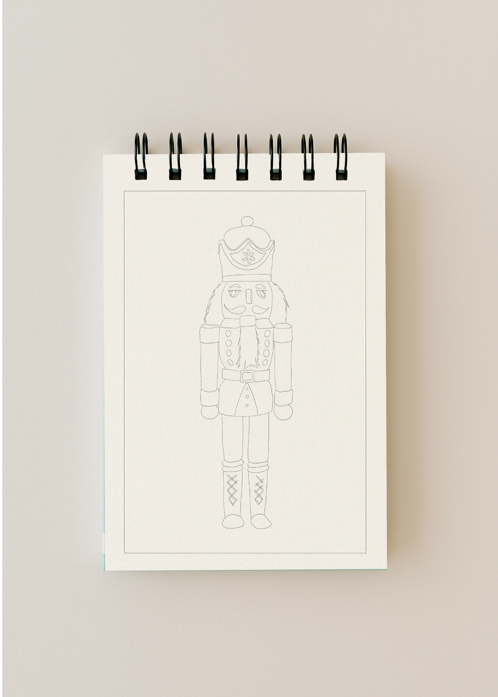 bailey rae studio- A little bit of christmas - mini watercoloring book