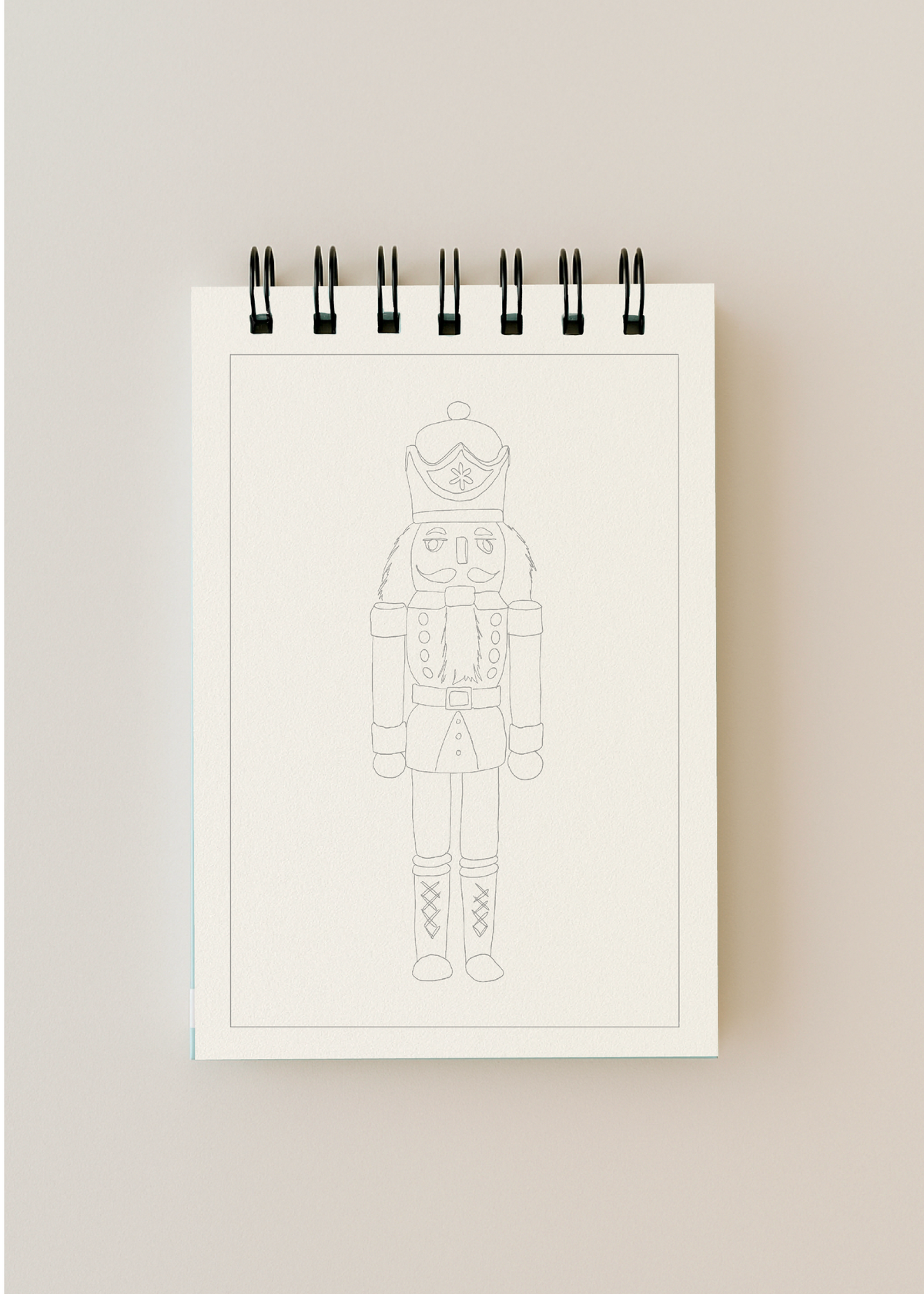 bailey rae studio- A little bit of christmas - mini watercoloring book