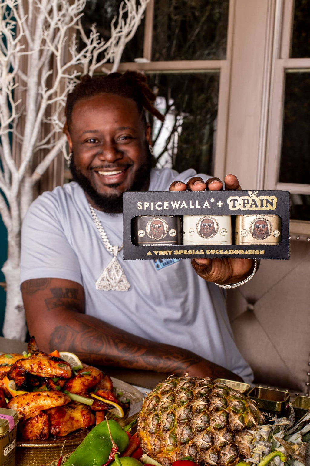 Spicewalla- T-Pain Dry Rub Wing Collection