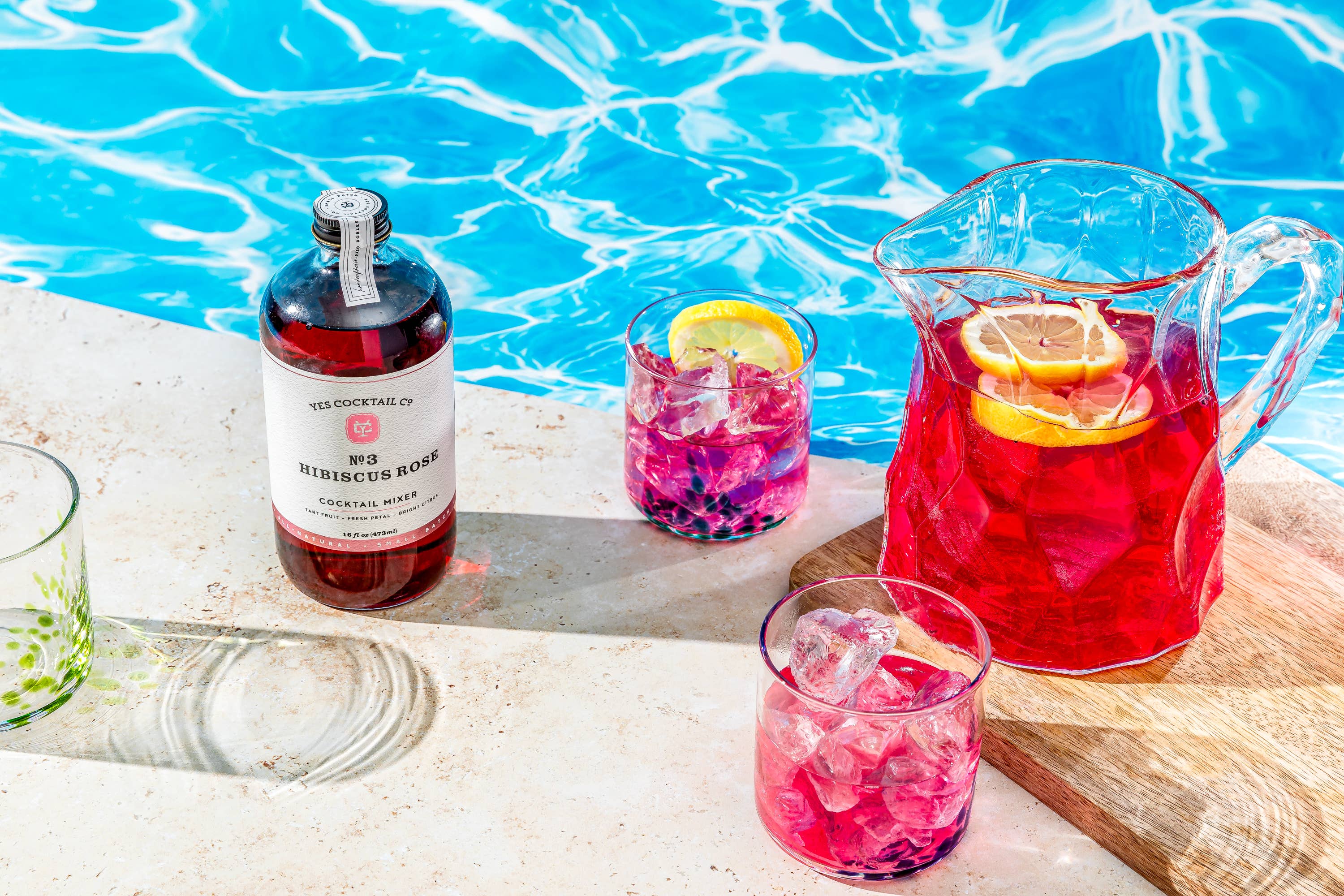 Yes Cocktail Co.-  Hibiscus Rose Cocktail Mixer