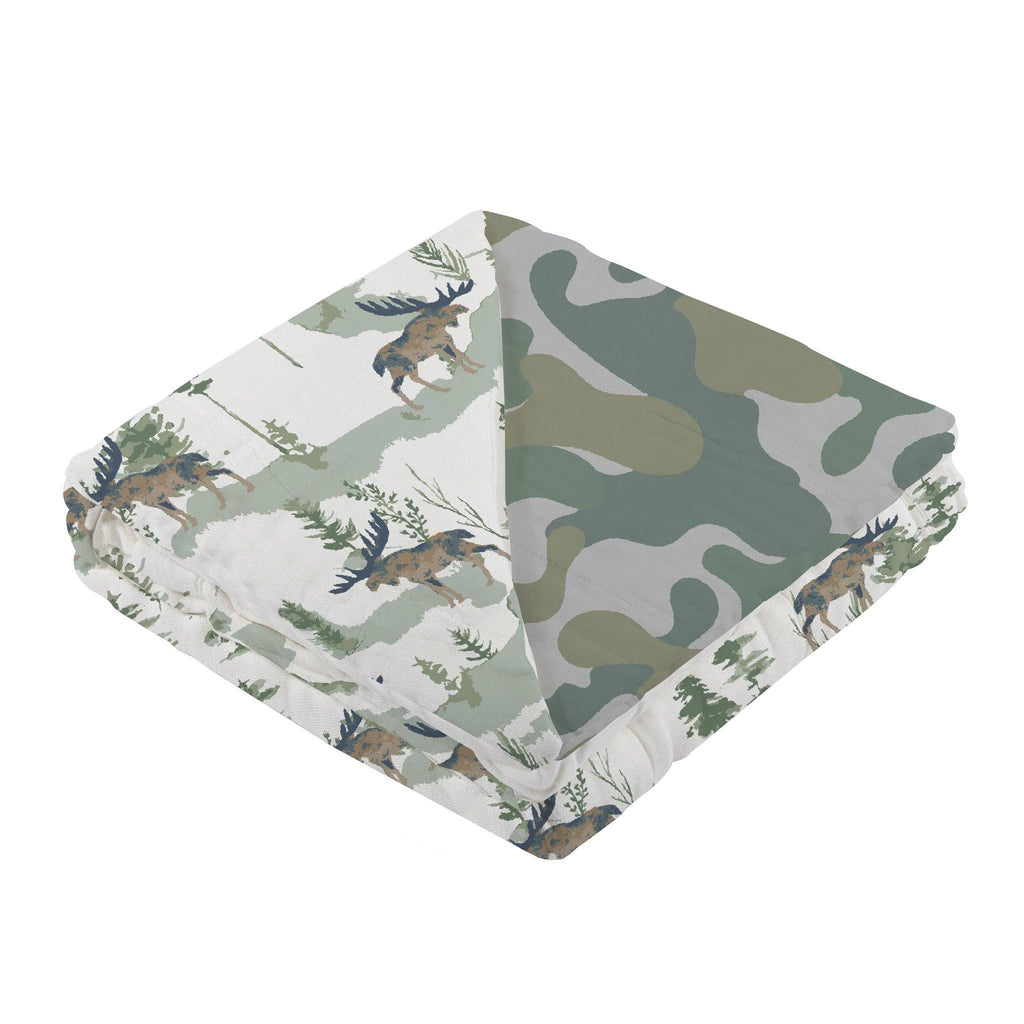 Newcastle Classics- Mountain Moose and Hunter's Camo Newcastle Blanket
